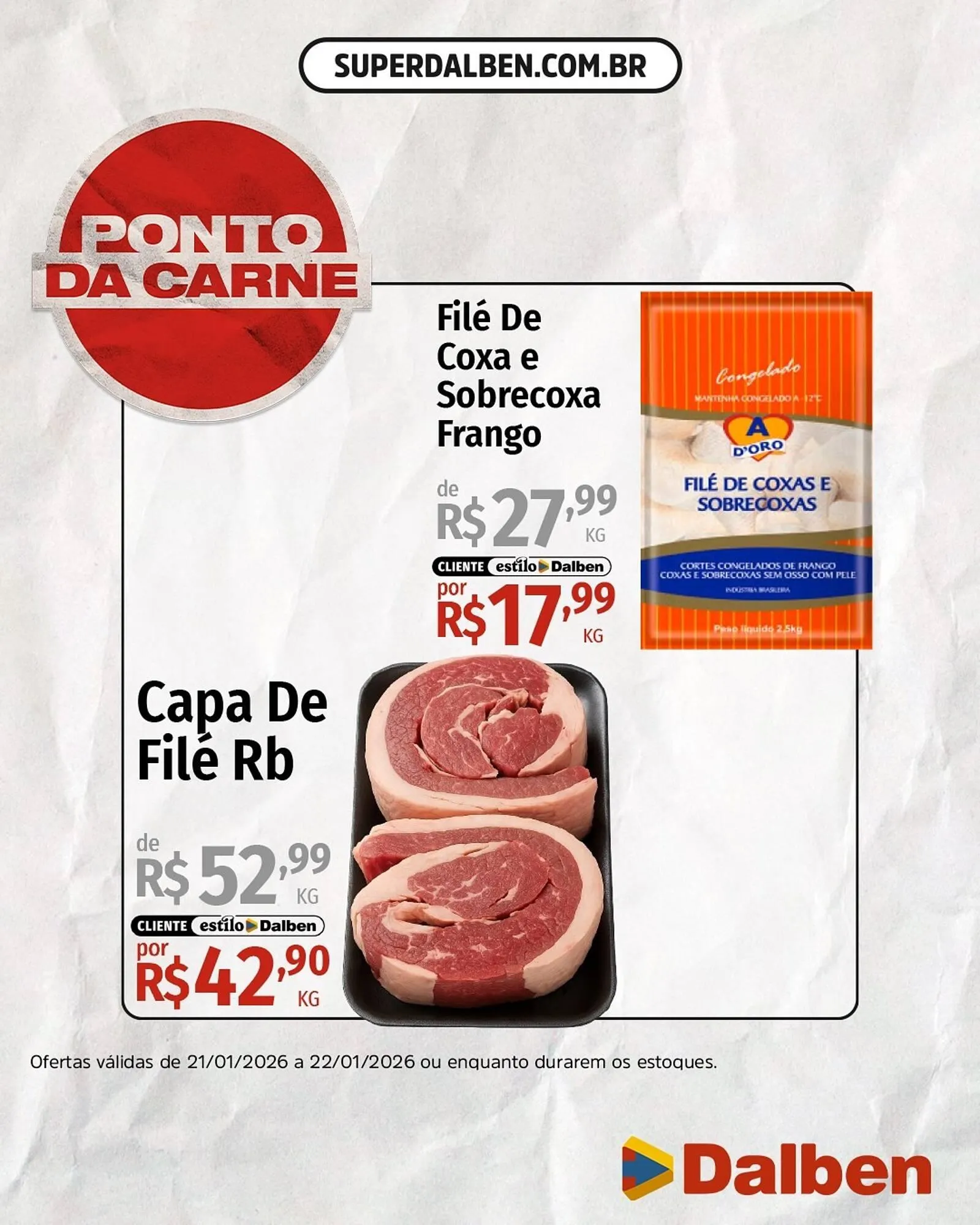 Encarte de Catálogo Supermercado Dalben 21 de janeiro até 22 de janeiro 2026 - Pagina 4