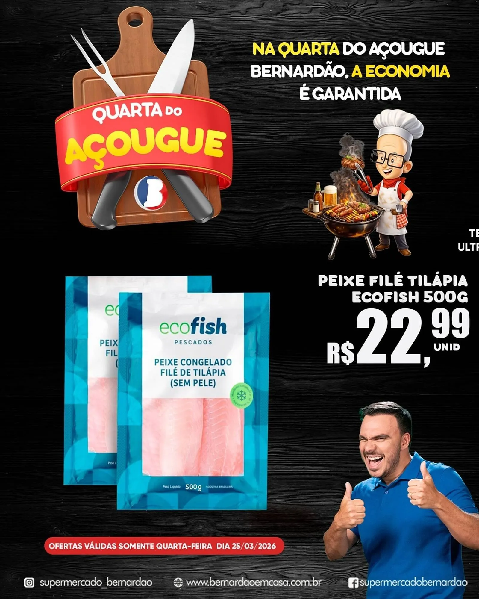 Encarte de Catálogo Supermercado Bernardão 25 de março até 25 de março 2026 - Pagina 2
