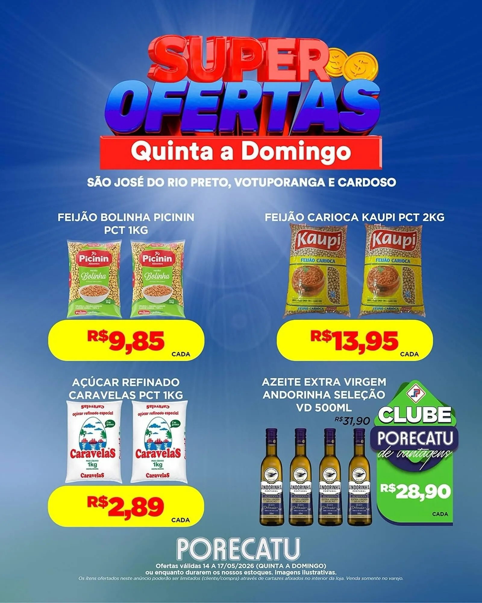 Encarte de Catálogo Supermercado Porecatu 14 de maio até 17 de maio 2026 - Pagina 12