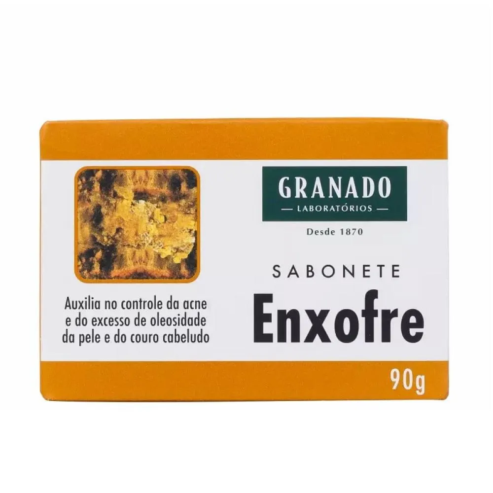 Sabonete em Barra Antisséptico Granado De Enxofre 90g