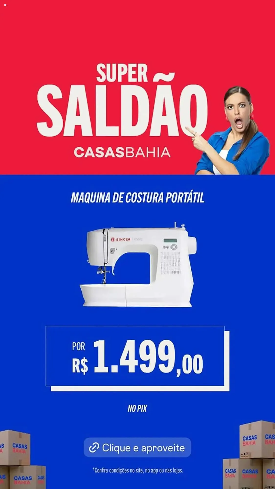 Encarte de Catálogo Casas Bahia 4 de julho até 10 de julho 2025 - Pagina 7