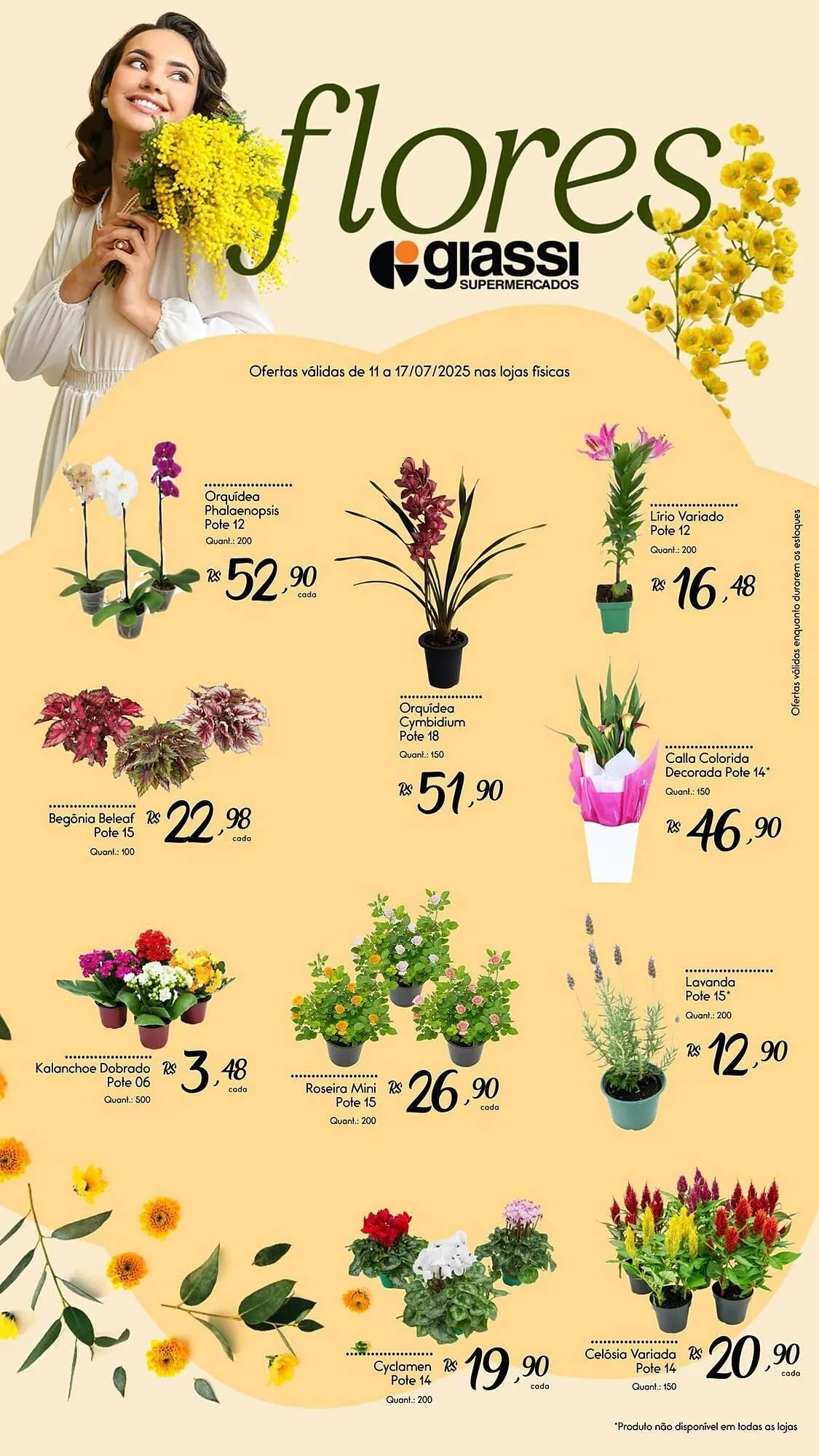 Encarte de Catálogo Giassi Supermercados 11 de julho até 17 de julho 2025 - Pagina 1