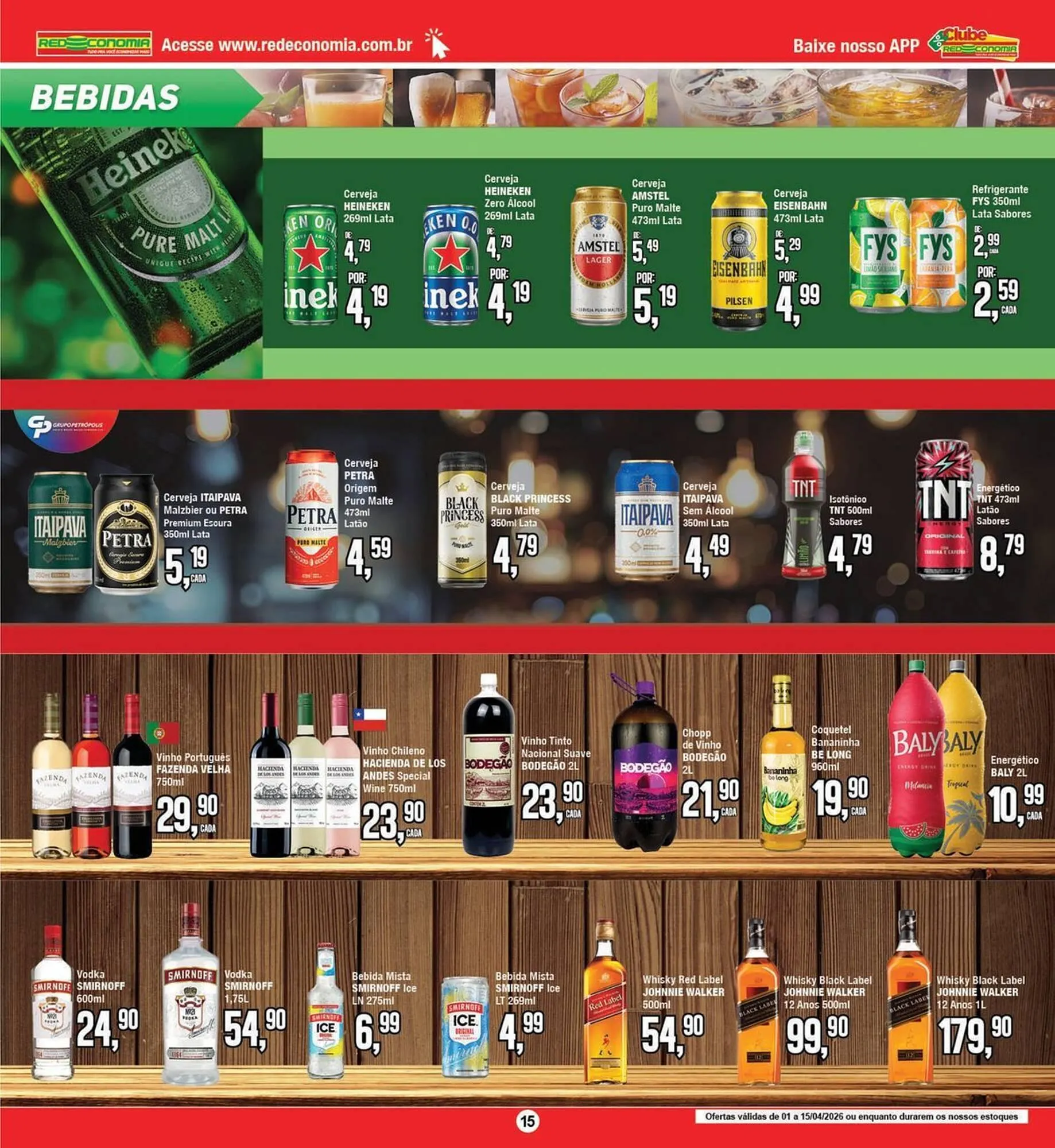 Encarte de Encarte Rede Economia 1 de abril até 15 de abril 2026 - Pagina 15