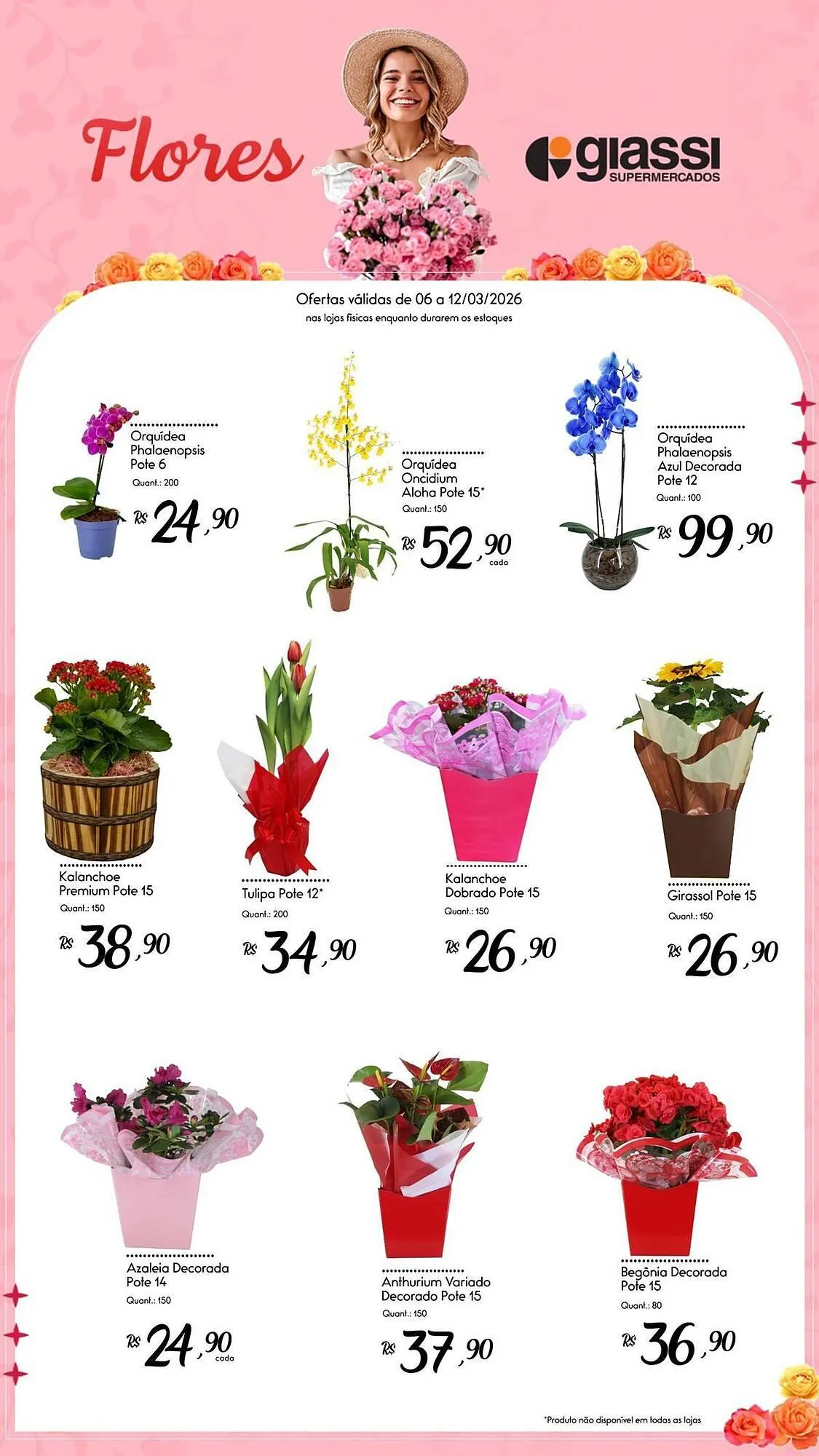 Encarte de Encarte Giassi Supermercados 6 de março até 12 de março 2026 - Pagina 1