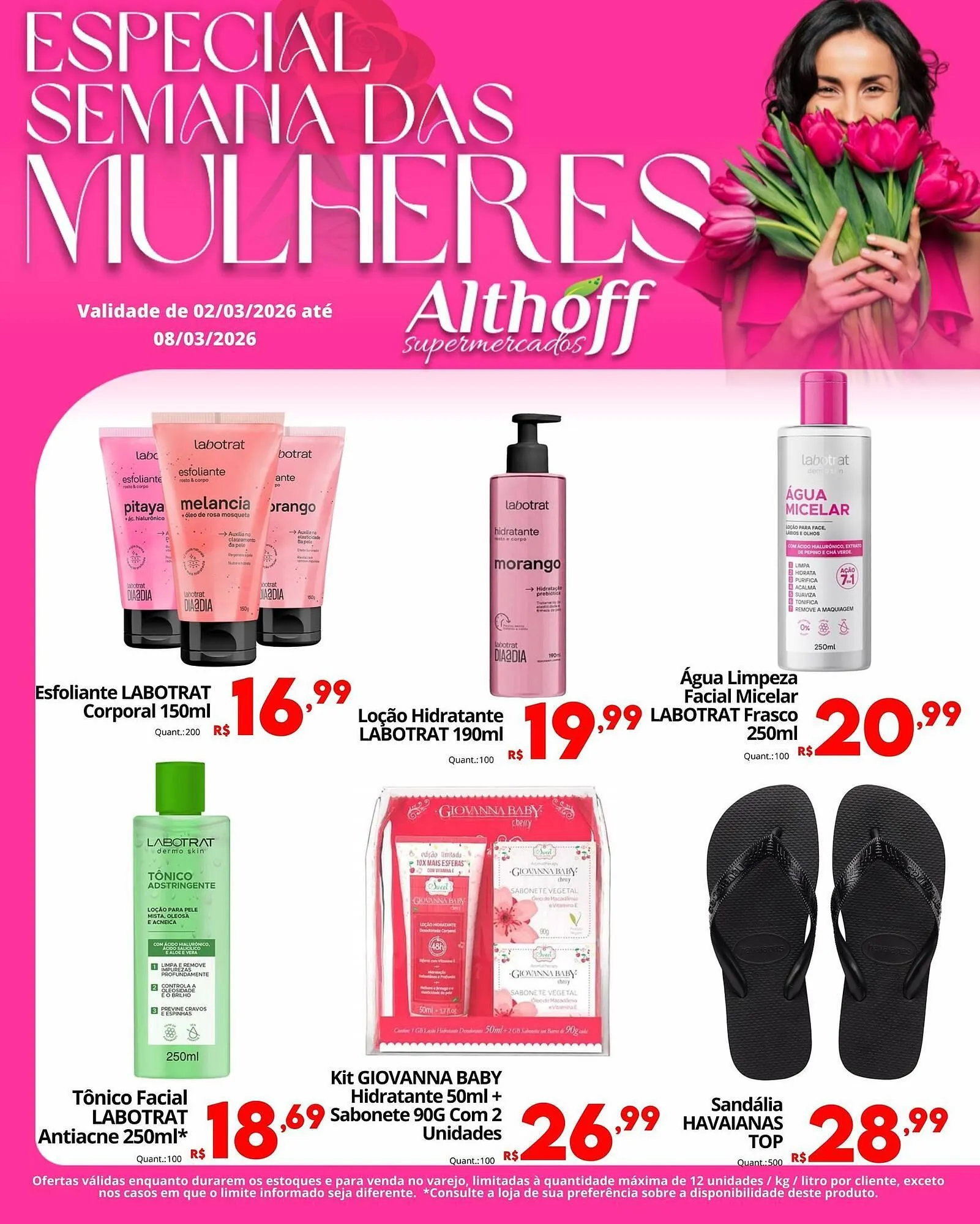 Encarte de Encarte Althoff Supermercados 2 de março até 8 de março 2026 - Pagina 1