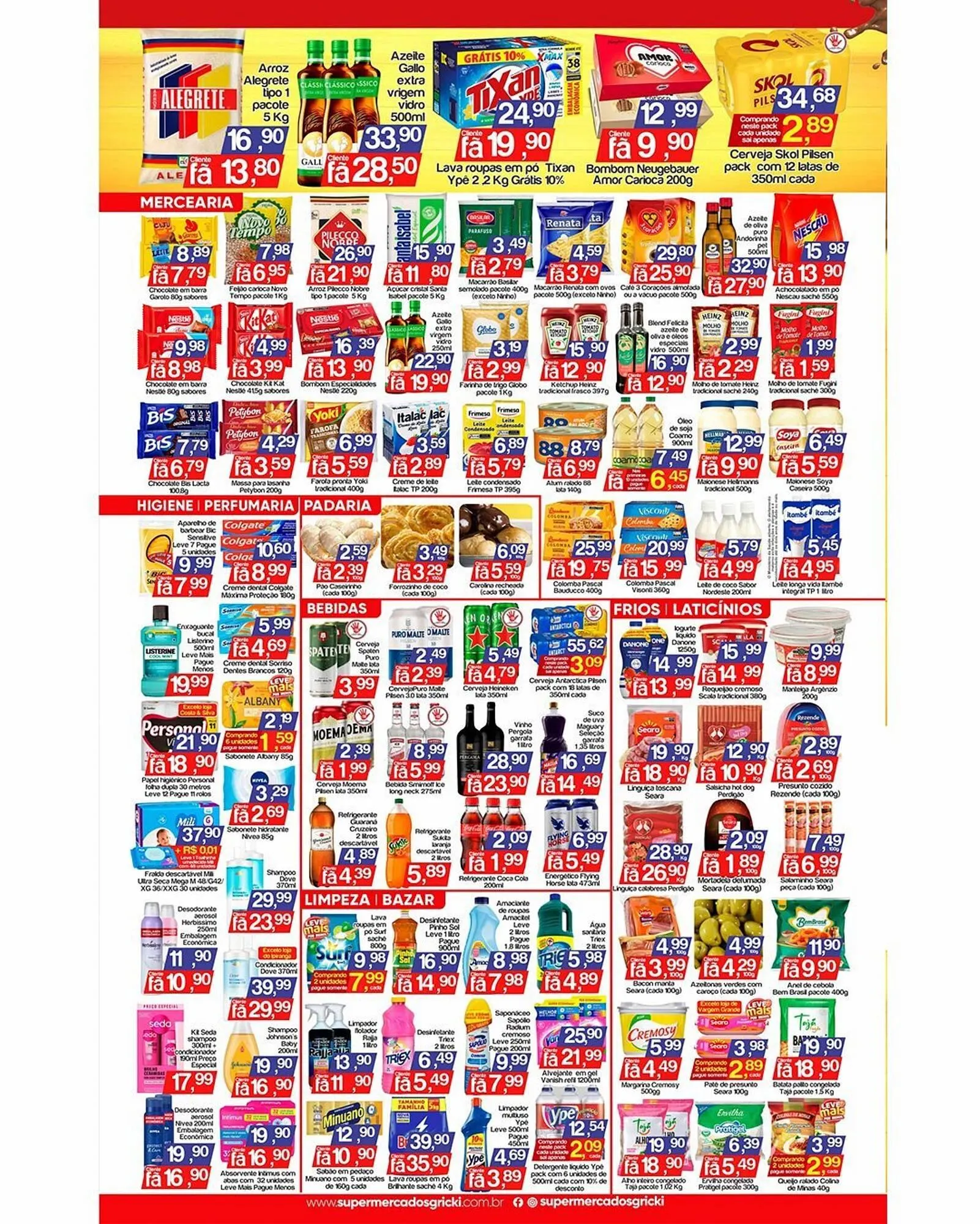 Encarte de Catálogo Supermercados Gricki 1 de abril até 2 de abril 2026 - Pagina 4