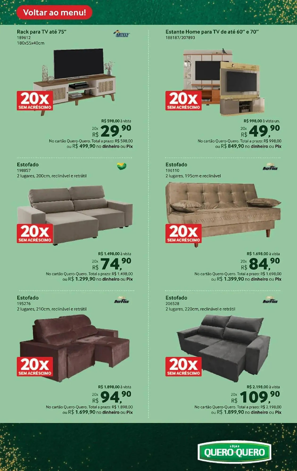 Encarte de Folheto Quero Quero 3 de dezembro até 14 de dezembro 2025 - Pagina 20