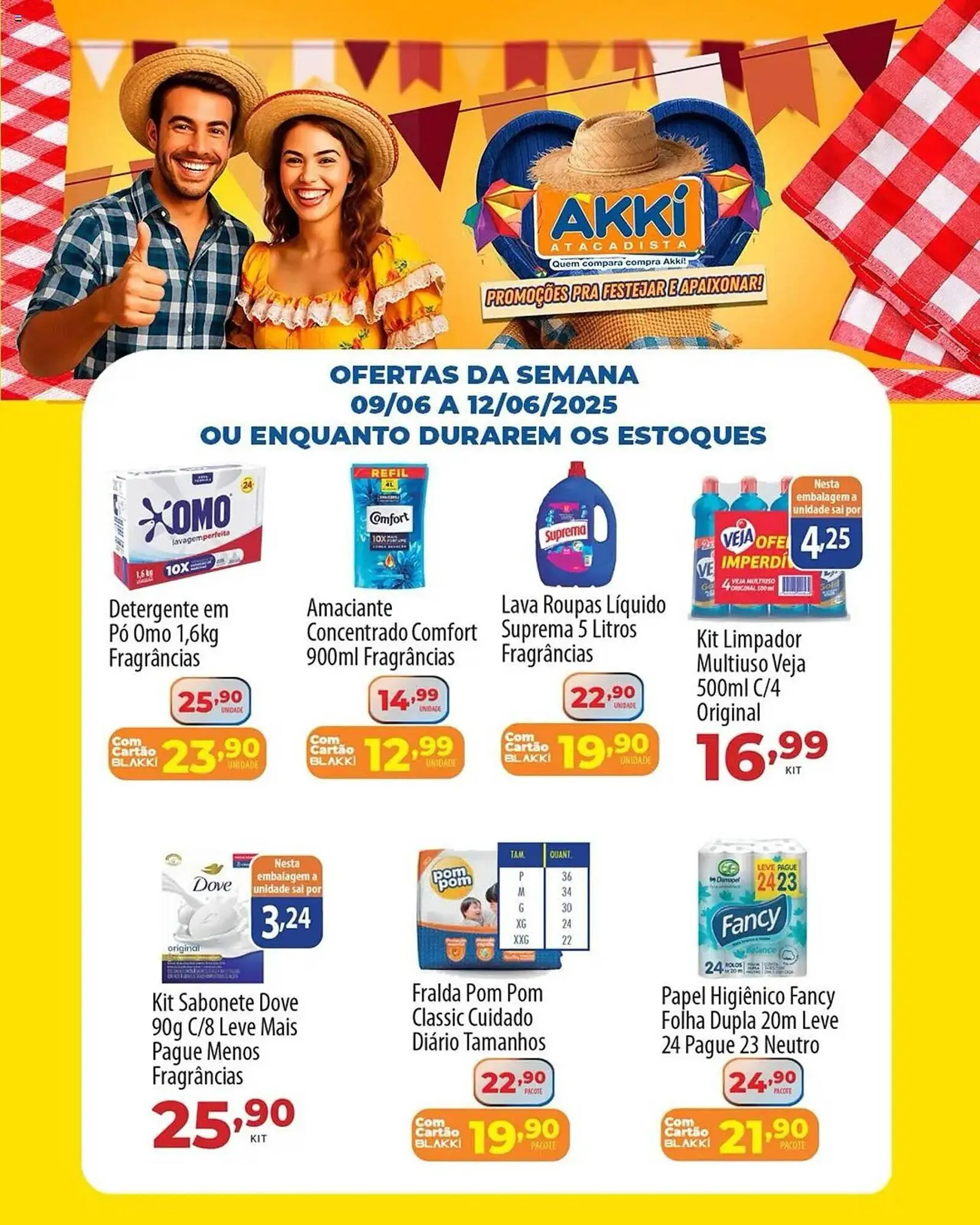 Encarte de Catálogo Akki Atacadista 9 de junho até 12 de junho 2025 - Pagina 1
