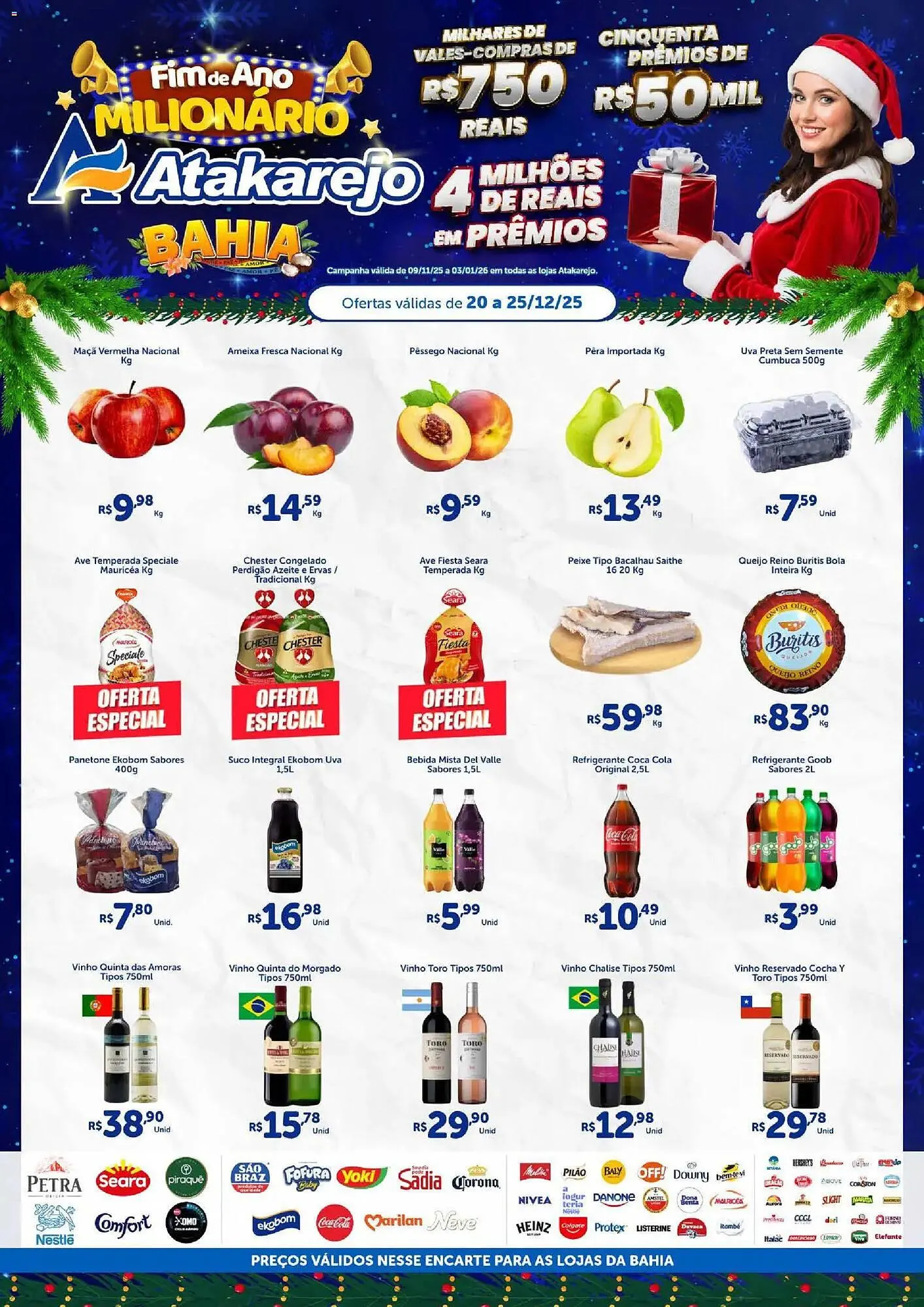 Encarte de Encarte Atakarejo 20 de dezembro até 25 de dezembro 2025 - Pagina 1