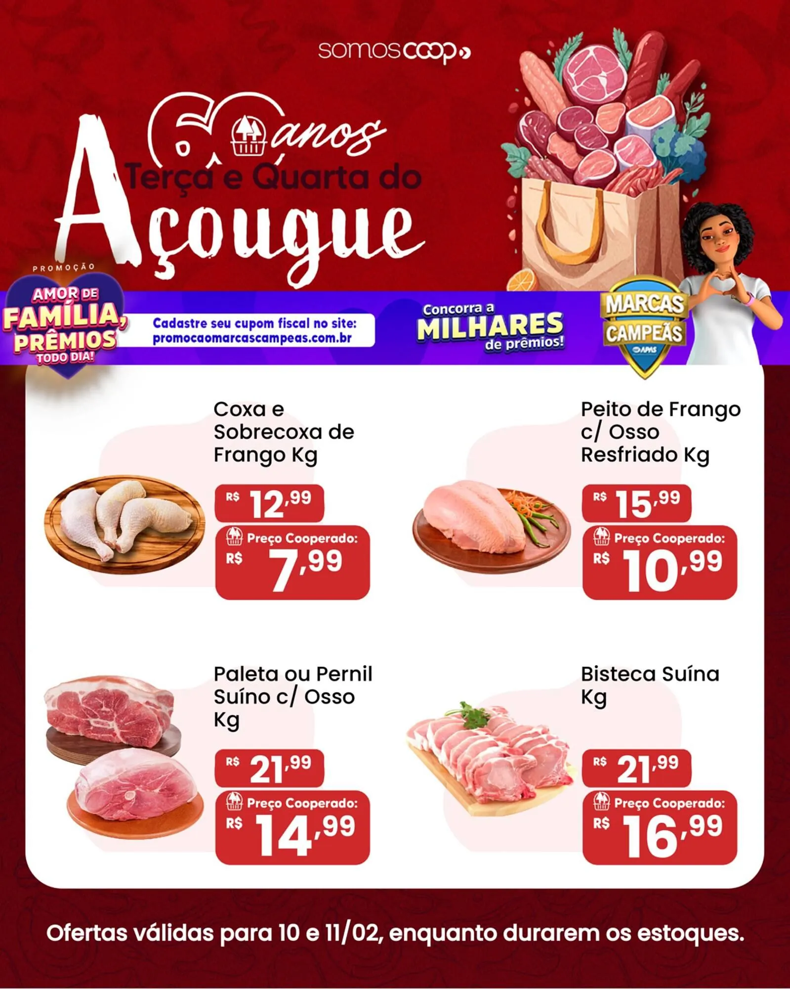 Encarte de Tabloide Coocerqui 10 de fevereiro até 11 de fevereiro 2026 - Pagina 3