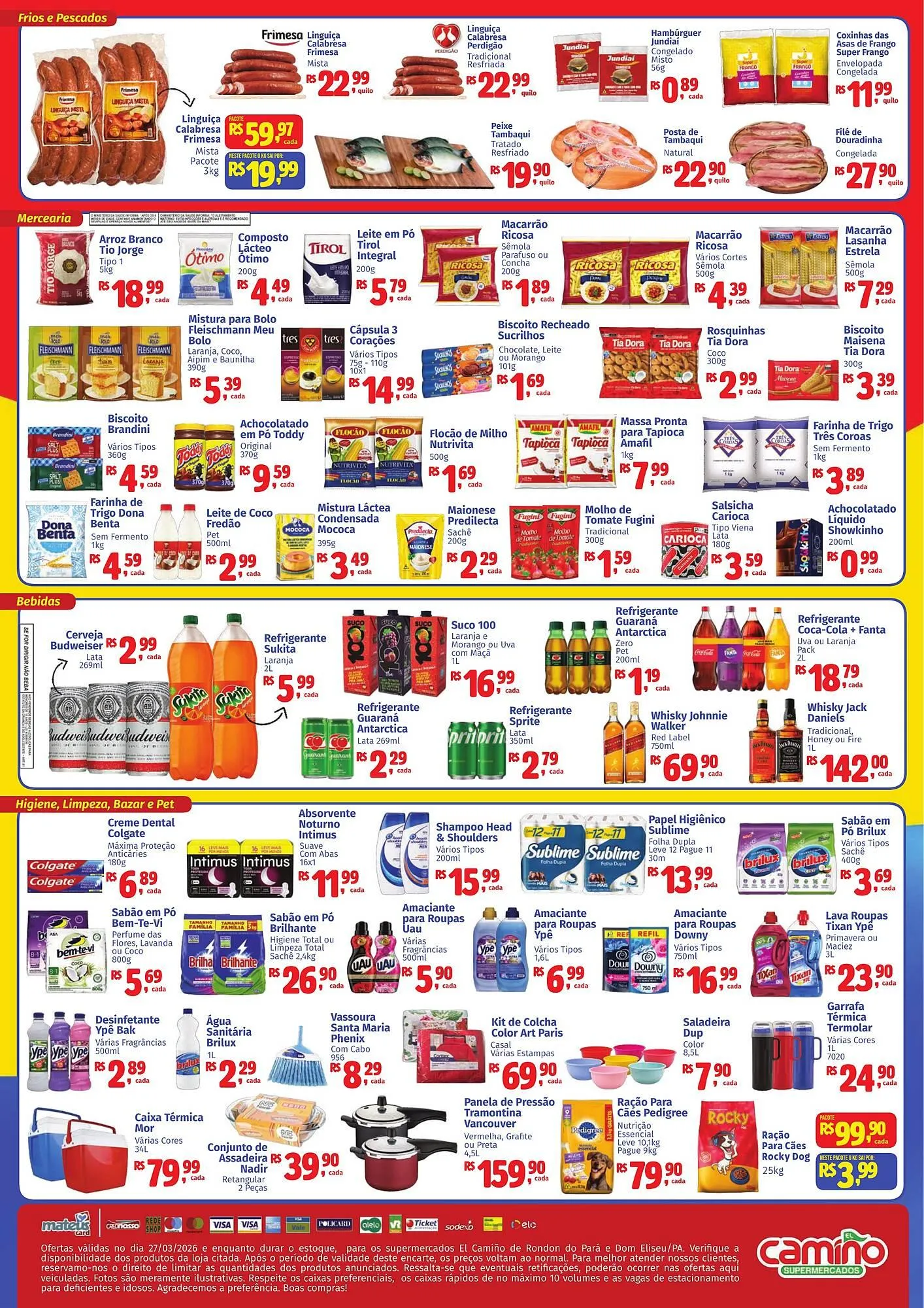 Encarte de Catálogo Camiño supermercados 27 de março até 27 de março 2026 - Pagina 2