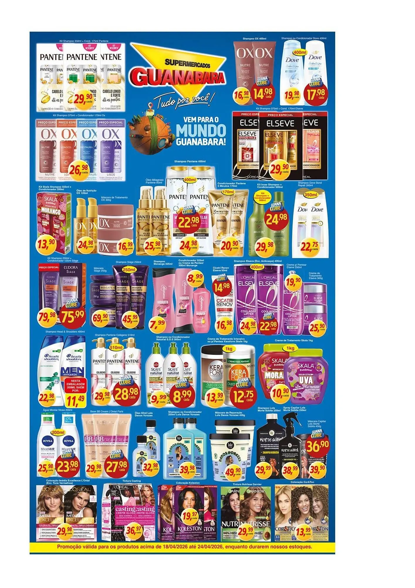 Encarte de Encarte Supermercados Guanabara 18 de abril até 24 de abril 2026 - Pagina 10