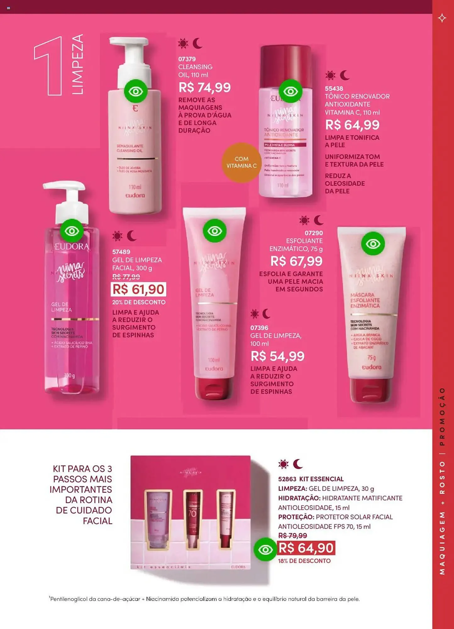 Encarte de Catálogo Eudora 25 de junho até 17 de julho 2025 - Pagina 71