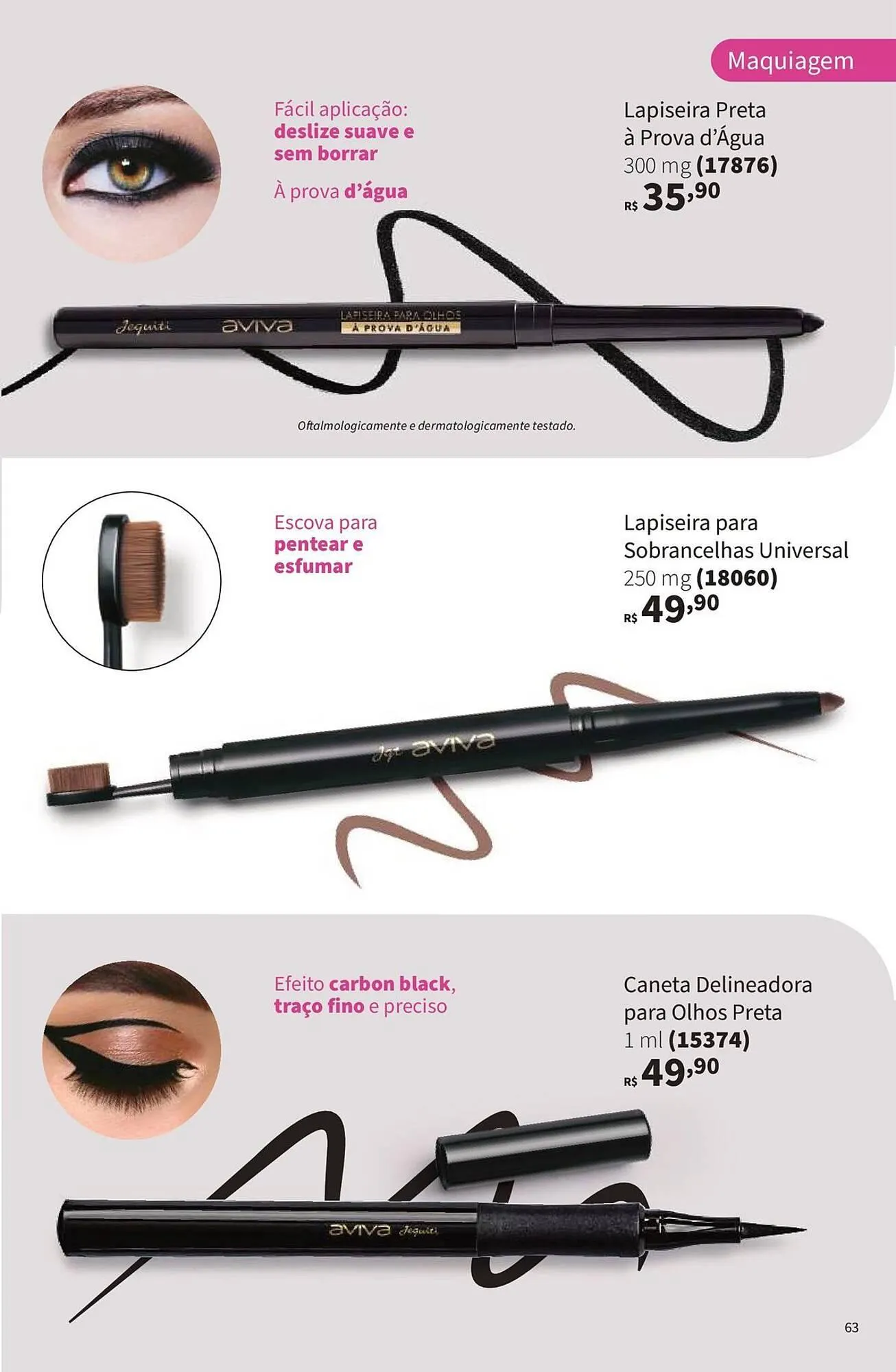 Encarte de Catálogo Jequiti 25 de agosto até 31 de dezembro 2025 - Pagina 63