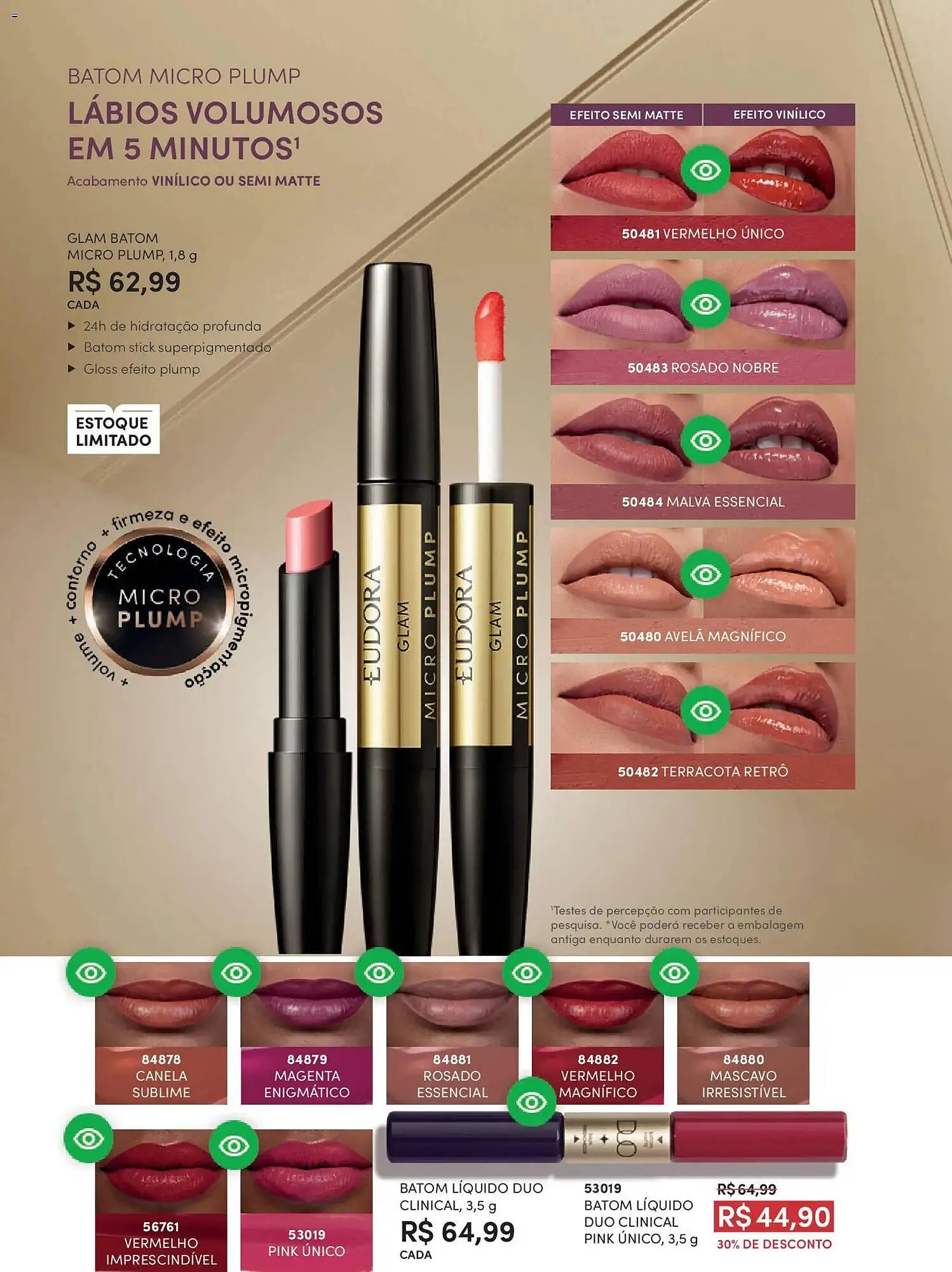 Encarte de Catálogo Eudora 23 de abril até 15 de junho 2026 - Pagina 72