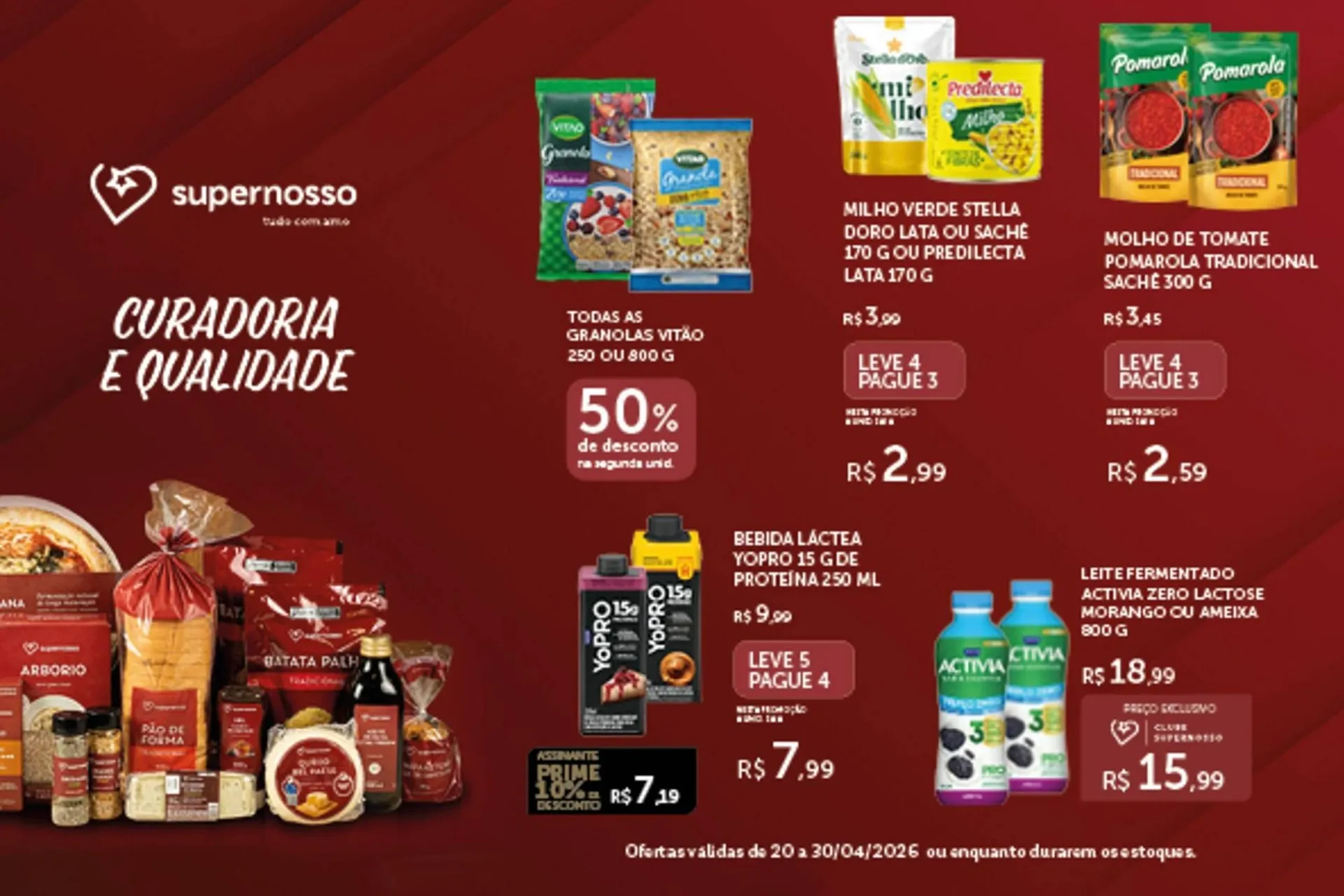 Encarte de Folheto Super Nosso 23 de abril até 23 de abril 2026 - Pagina 12