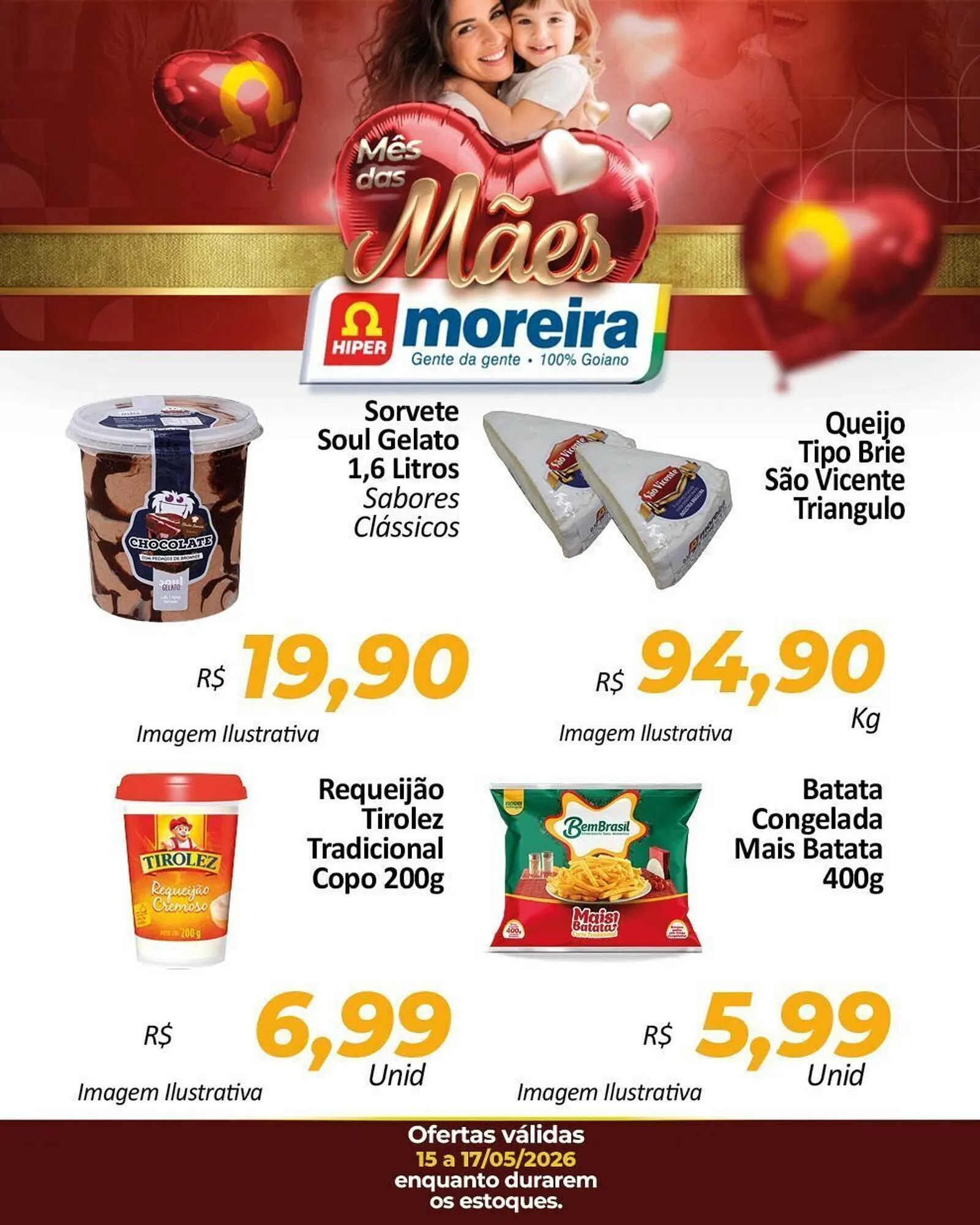 Encarte de Catálogo Hiper Moreira 15 de maio até 17 de maio 2026 - Pagina 4