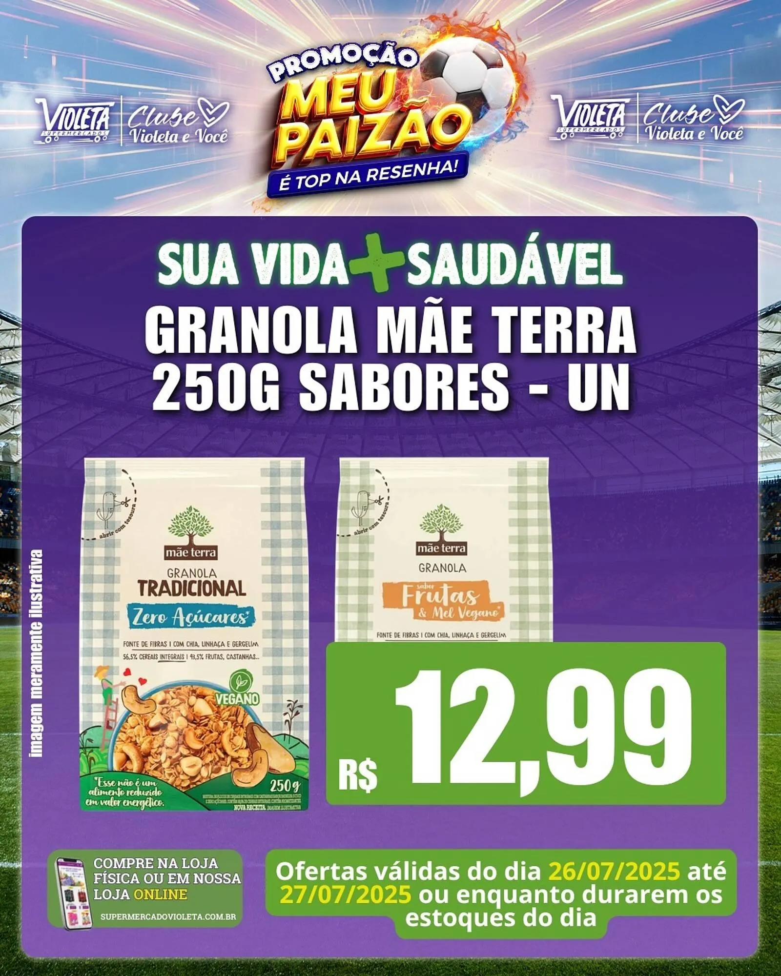 Encarte de Catálogo Violeta Supermercados 26 de julho até 27 de julho 2025 - Pagina 4
