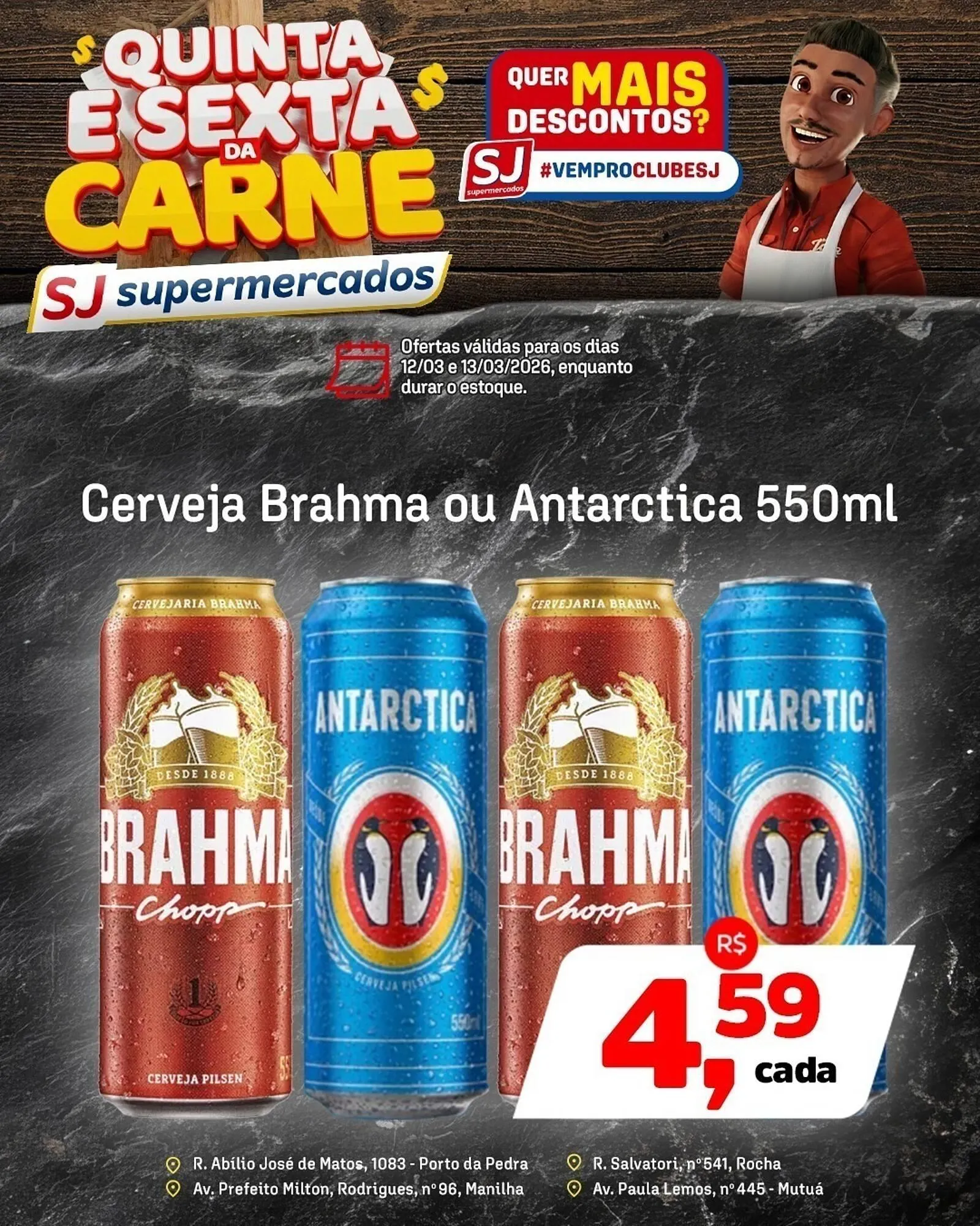 Encarte de Encarte Sj Supermercados 12 de março até 13 de março 2026 - Pagina 2
