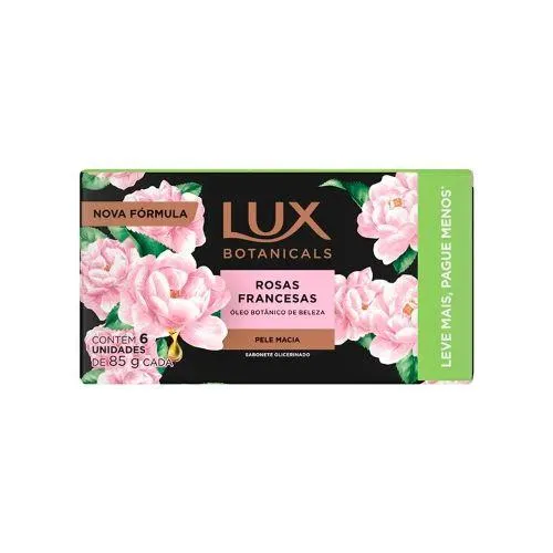 Sabonete Lux Rosas Francesas Lv+ Pg- 85g