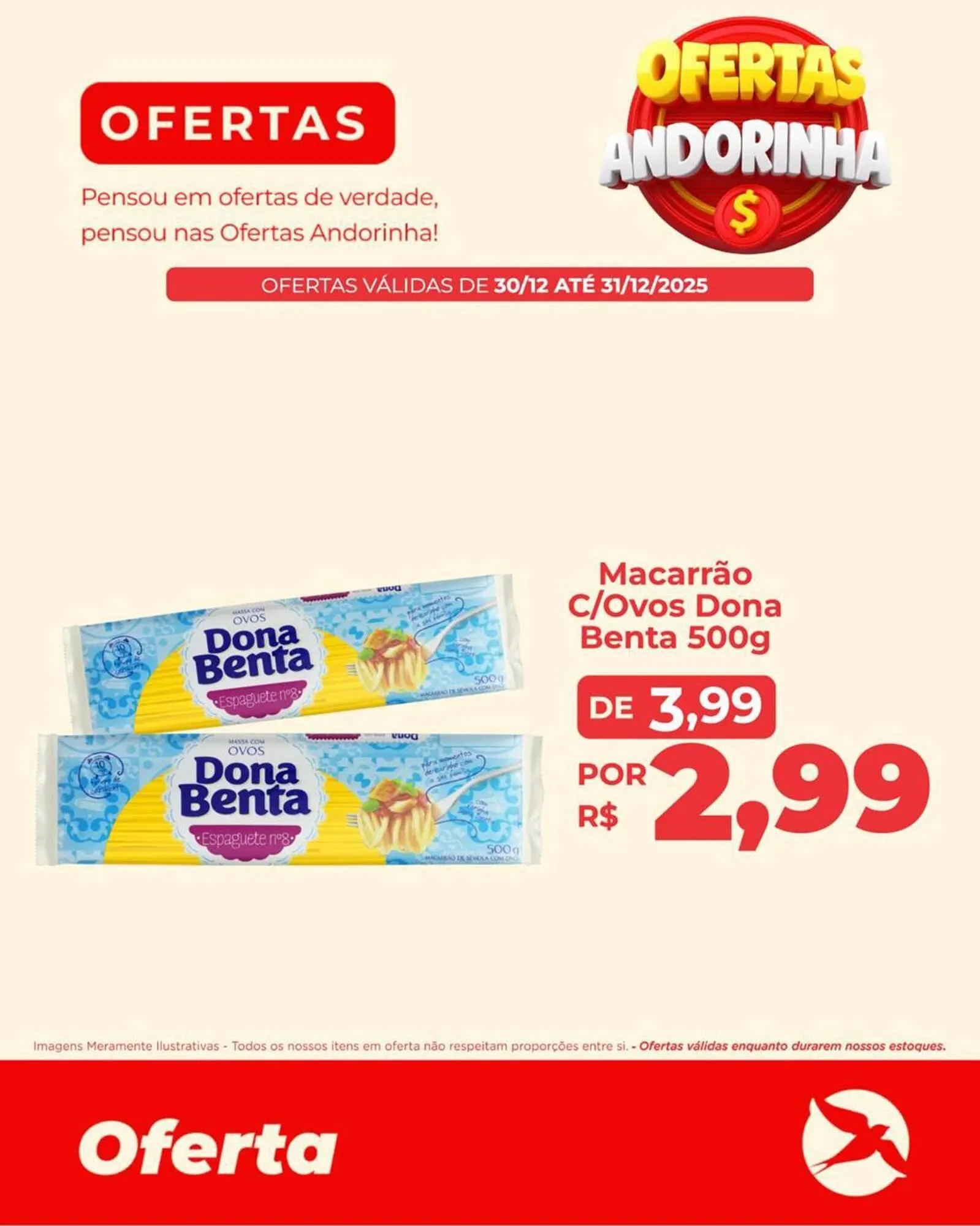 Encarte de Folheto Andorinha Hipermercado 30 de dezembro até 31 de dezembro 2025 - Pagina 1