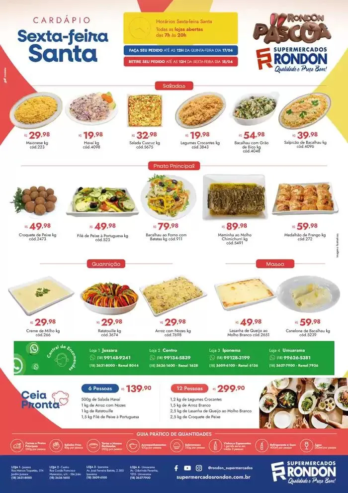 Encarte de Ofertas exclusivas para nossos clientes 3 de abril até 18 de abril 2025 - Pagina 1