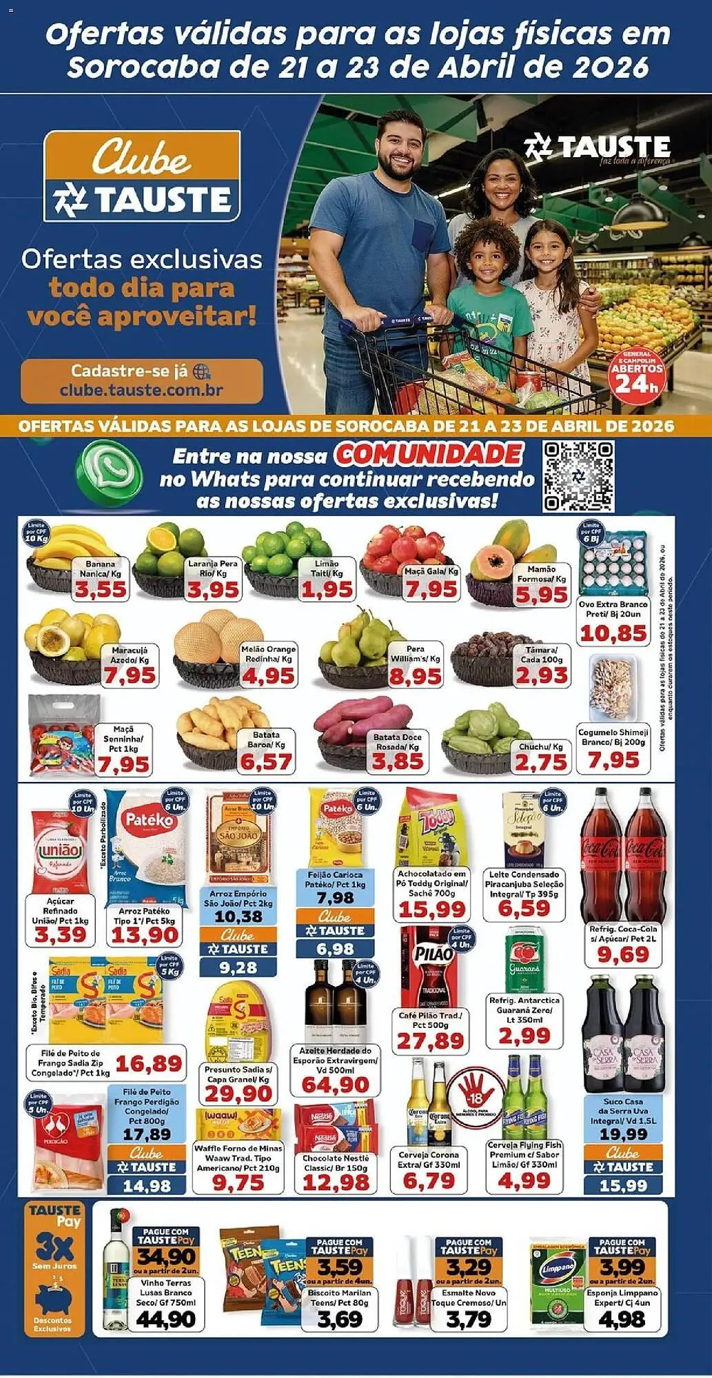Encarte de Catálogo Supermercados Tauste 21 de abril até 24 de abril 2026 - Pagina 2