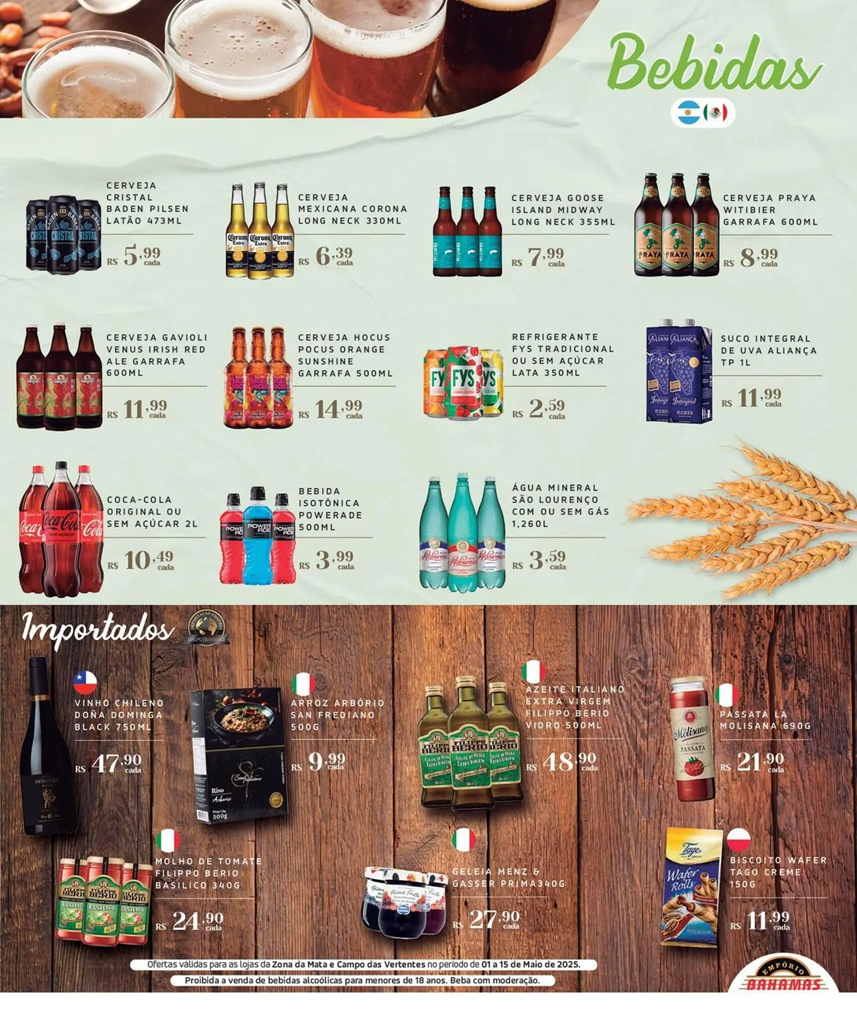 Encarte de Catálogo Empório Bahamas 4 de maio até 15 de maio 2025 - Pagina 3