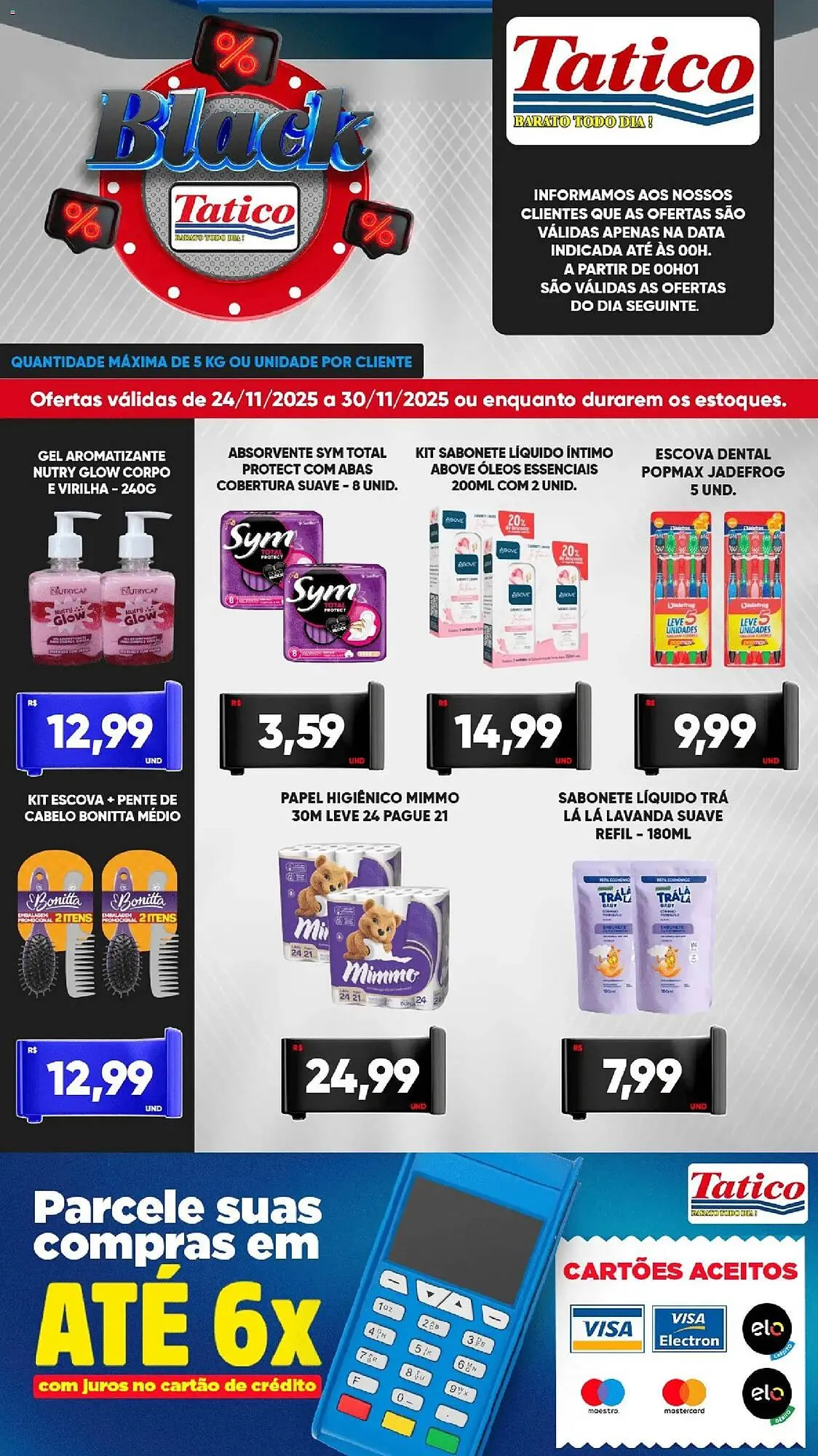 Encarte de Tabloide Tatico 24 de novembro até 1 de dezembro 2025 - Pagina 8