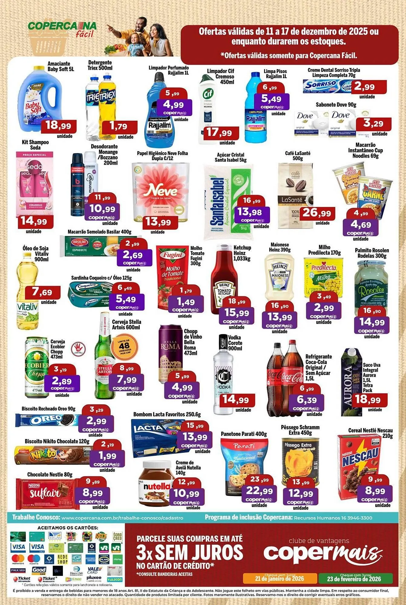 Encarte de Tabloide Copercana 11 de dezembro até 17 de dezembro 2025 - Pagina 2
