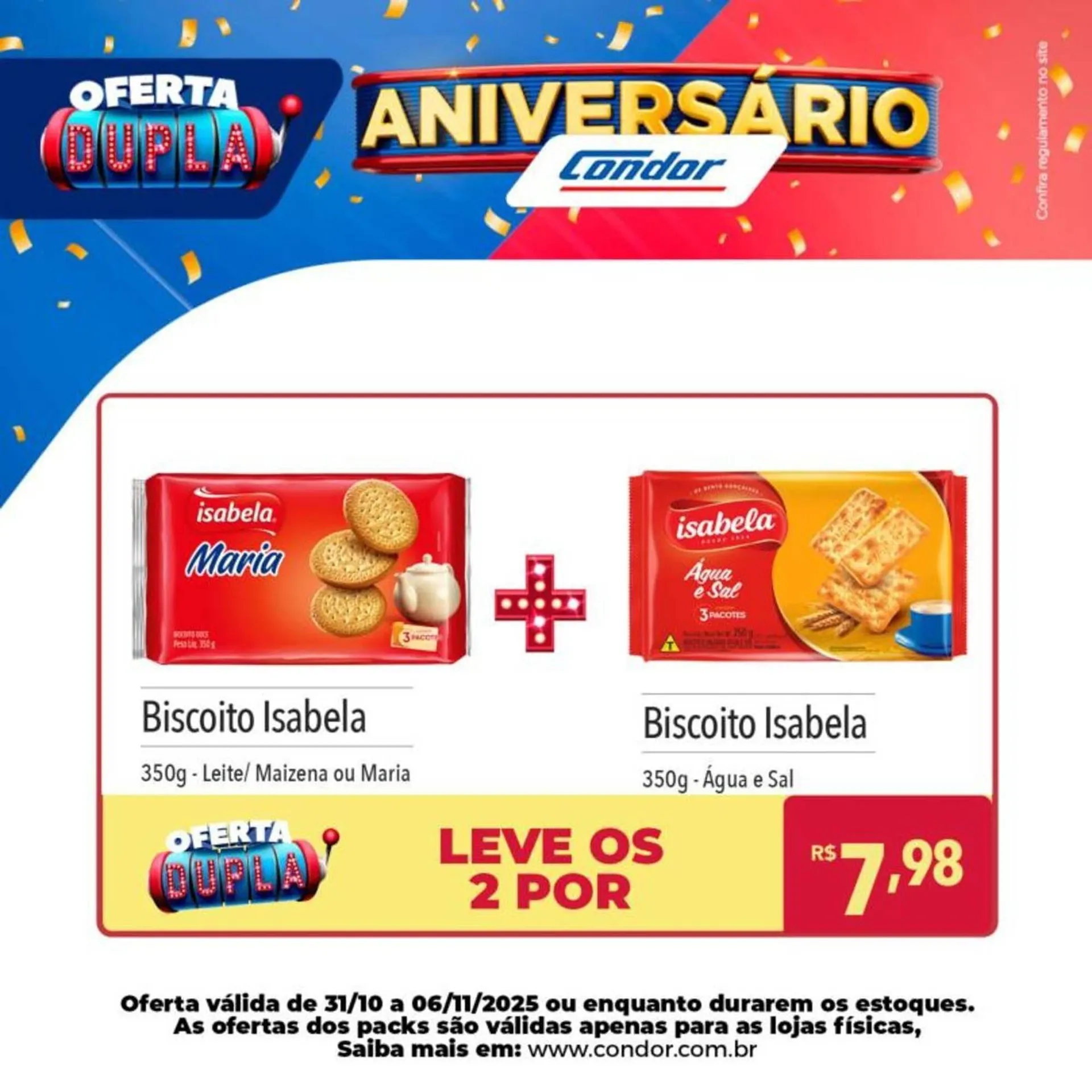 Encarte de Catálogo Supermercados Condor 31 de outubro até 6 de novembro 2025 - Pagina 2