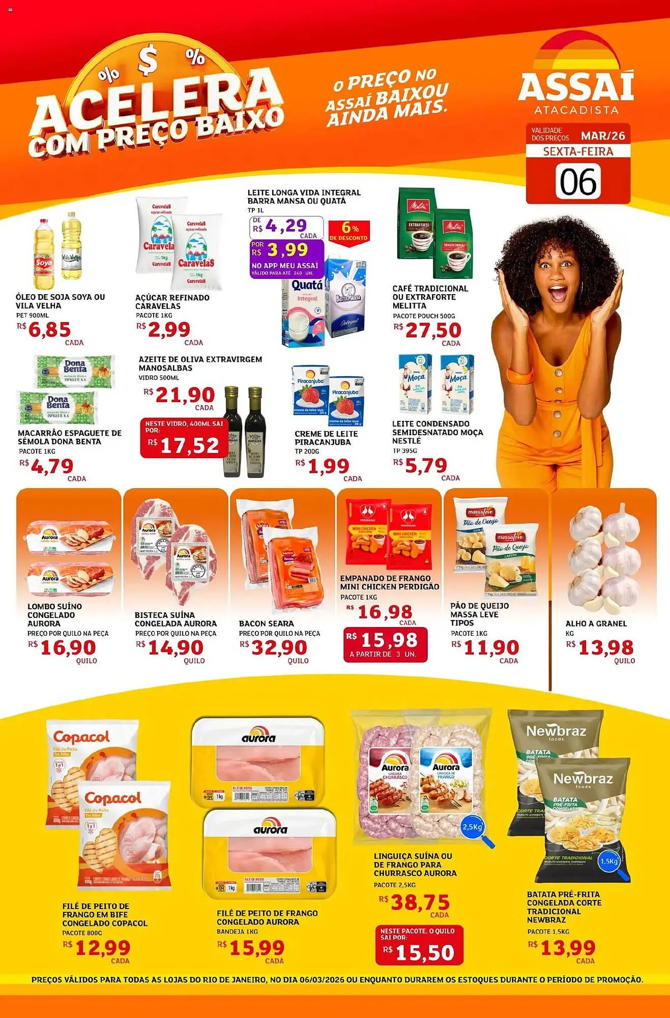 Encarte de Encarte Assaí Atacadista 6 de março até 6 de março 2026 - Pagina 1