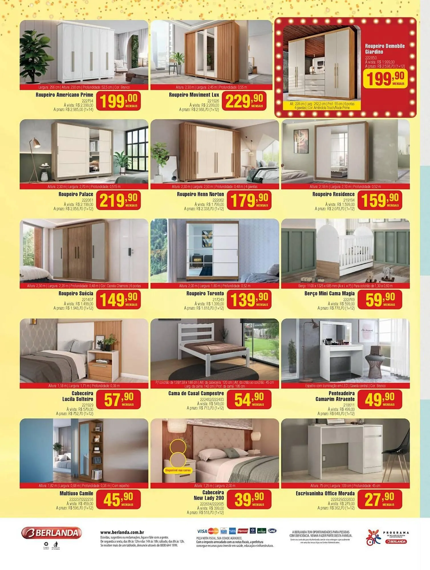 Encarte de Catálogo Berlanda 23 de junho até 4 de julho 2025 - Pagina 22