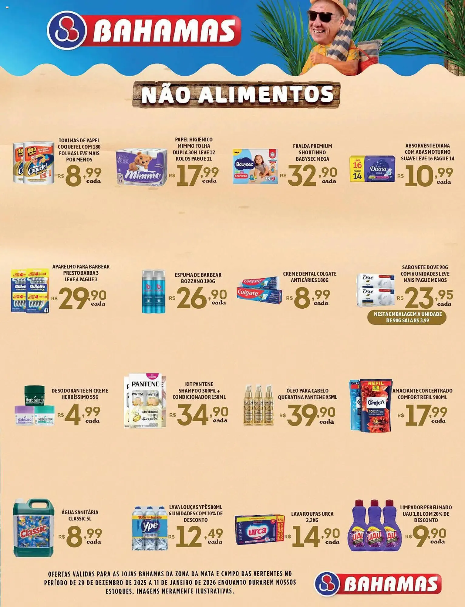 Encarte de Catálogo Bahamas Supermercados 29 de dezembro até 11 de janeiro 2026 - Pagina 11
