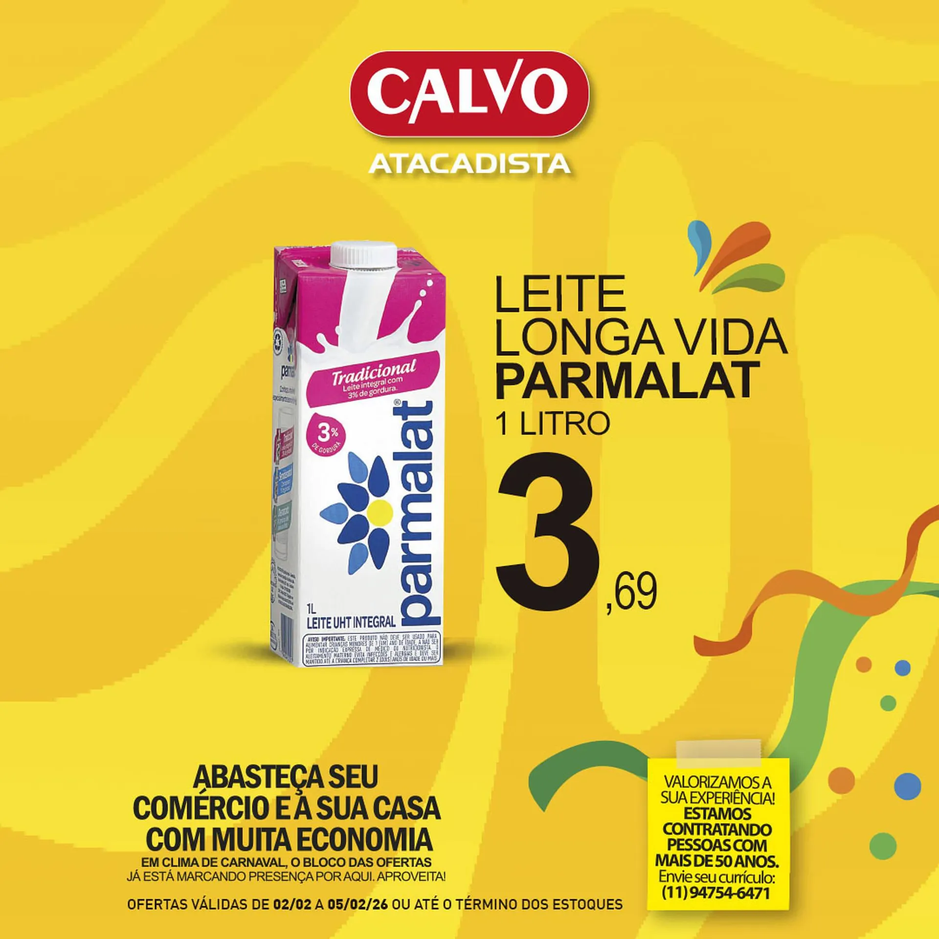 Folheto Calvo Atacadista - 1