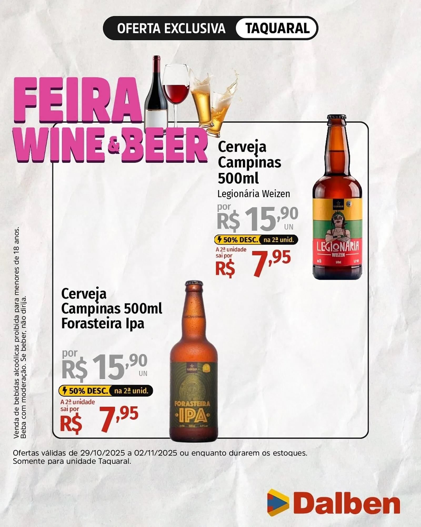 Encarte de Catálogo Supermercado Dalben 29 de outubro até 2 de novembro 2025 - Pagina 5