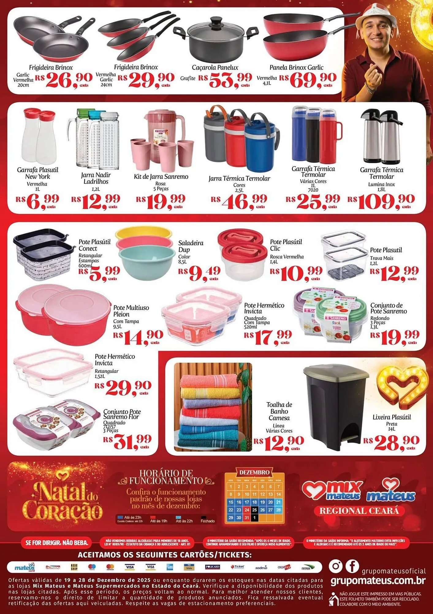 Encarte de Catálogo Supermercados Mateus 19 de dezembro até 28 de dezembro 2025 - Pagina 2