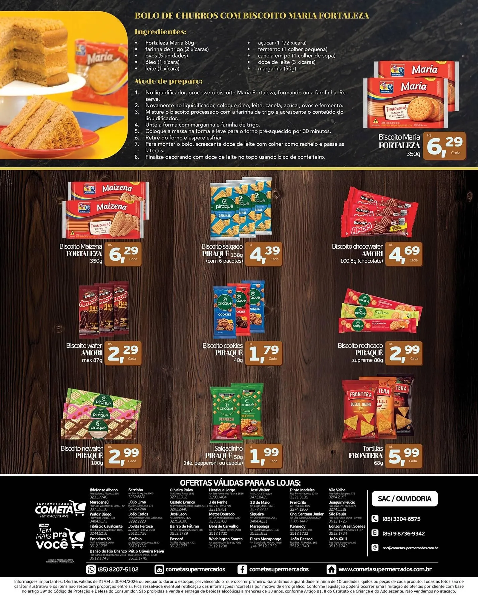 Encarte de Encarte Cometa Supermercados 22 de abril até 30 de abril 2026 - Pagina 2