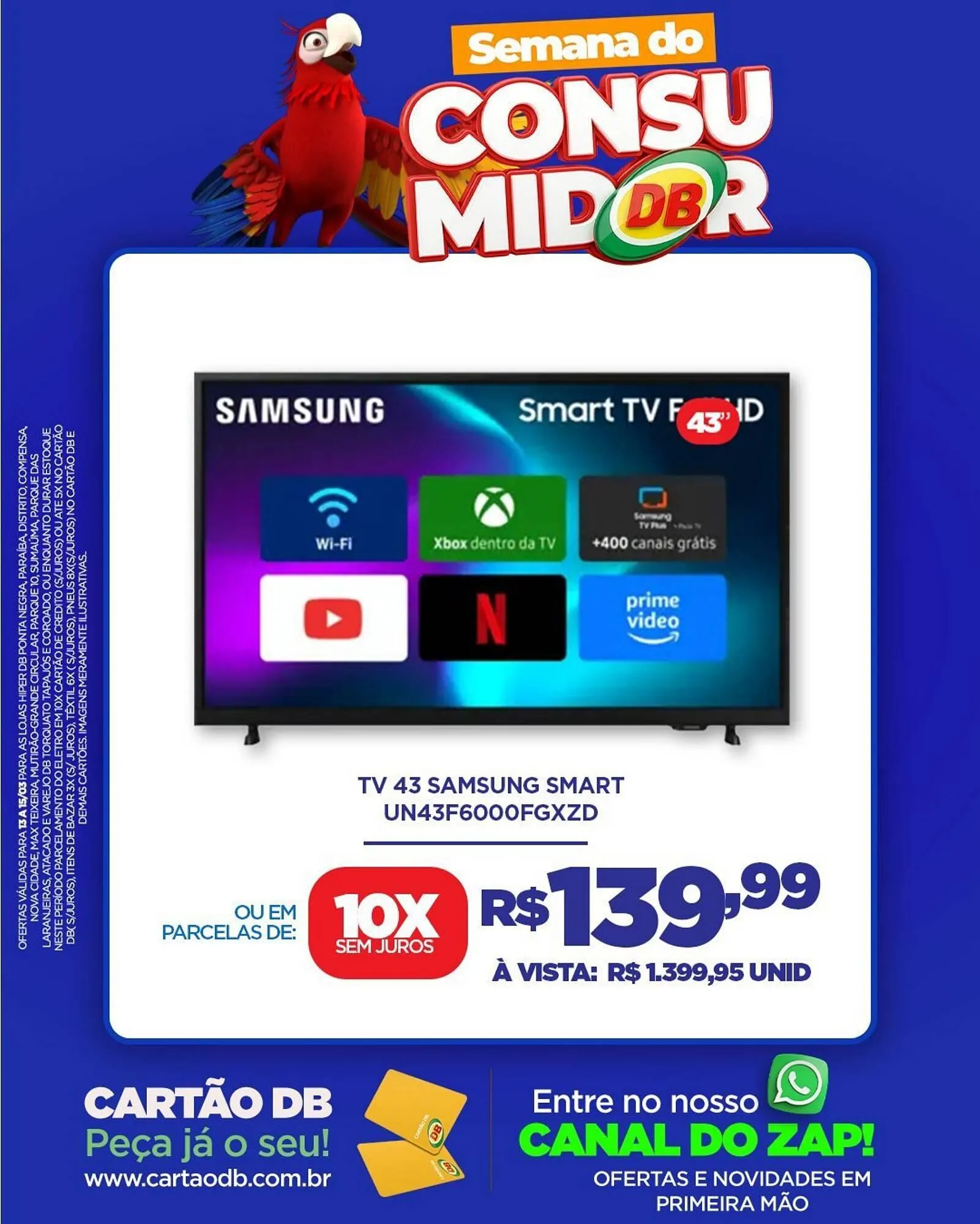 Encarte de Catálogo DB Supermercados 13 de março até 15 de março 2026 - Pagina 8