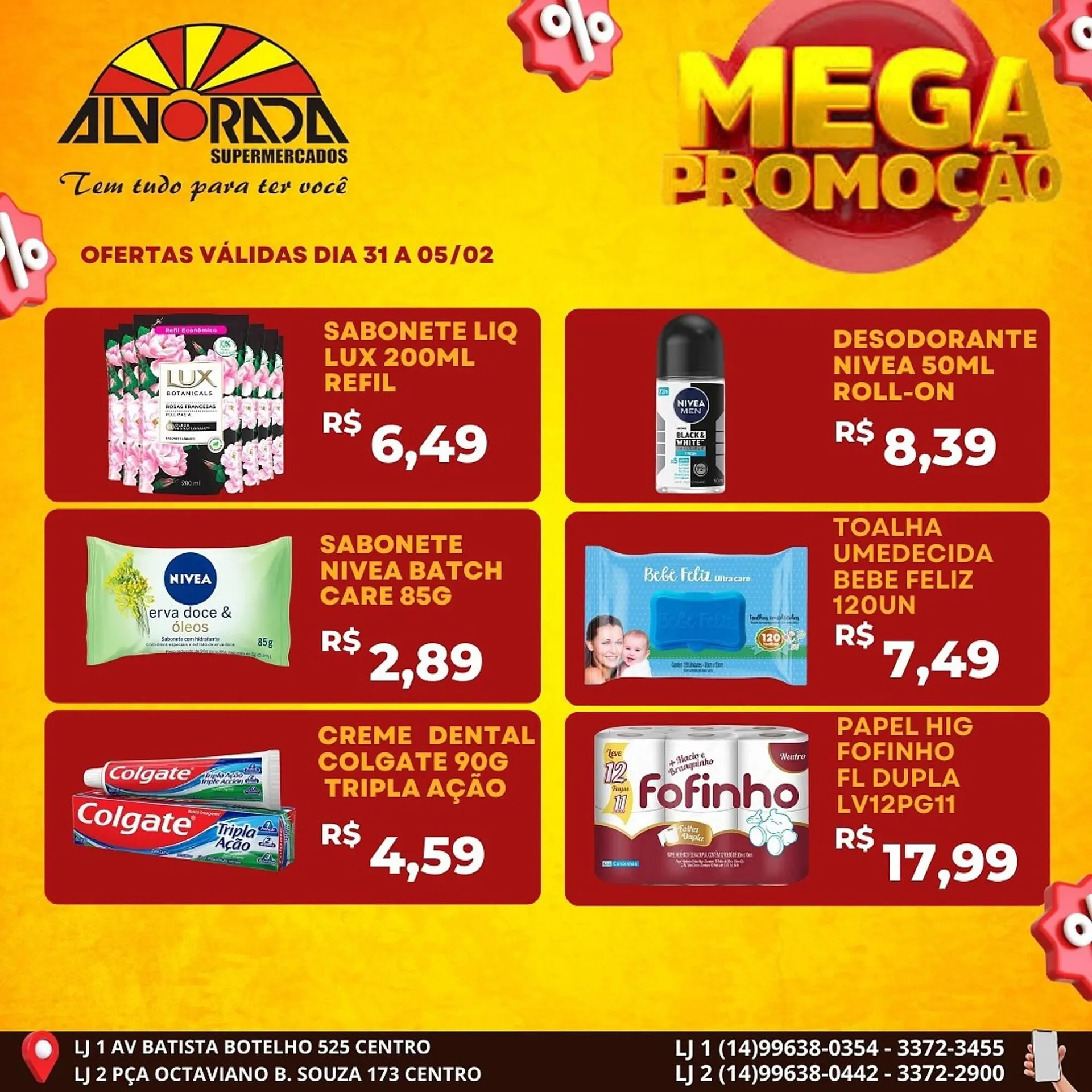 Encarte de Catálogo Alvorada Supermercados 31 de janeiro até 5 de fevereiro 2025 - Pagina 4