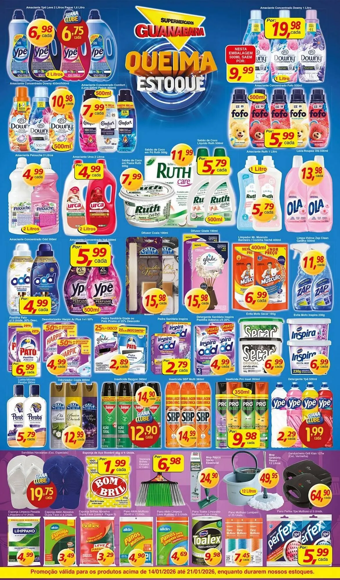 Encarte de Encarte Supermercados Guanabara 14 de janeiro até 21 de janeiro 2026 - Pagina 10