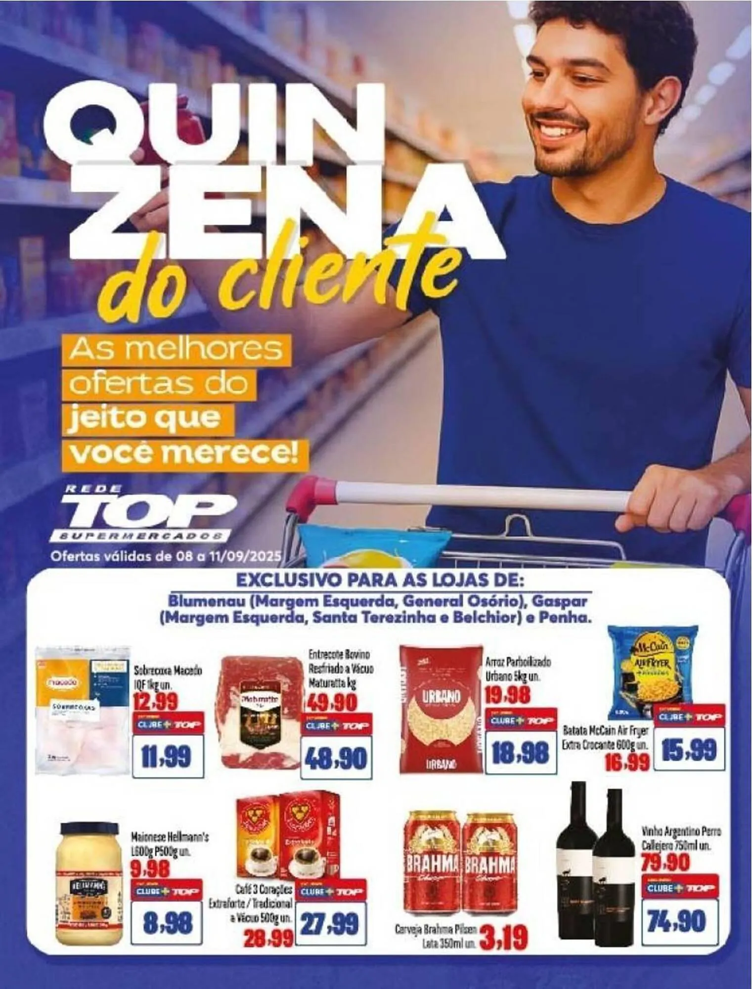 Encarte de Encarte Rede Top 8 de setembro até 11 de setembro 2025 - Pagina 1