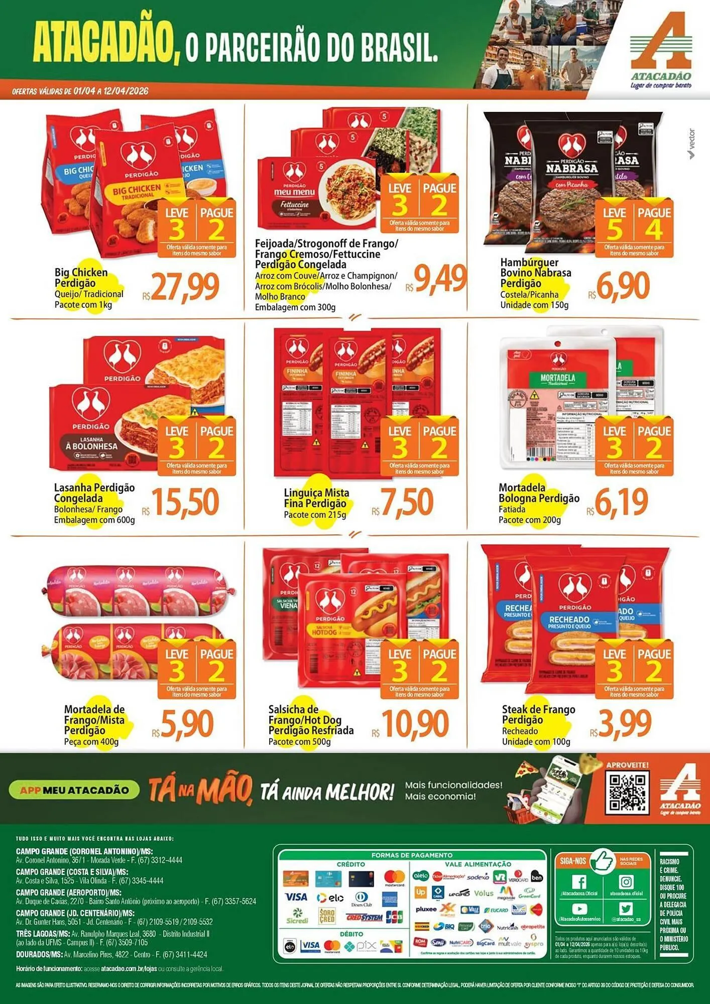 Encarte de Folheto Atacadão 1 de abril até 12 de abril 2026 - Pagina 2