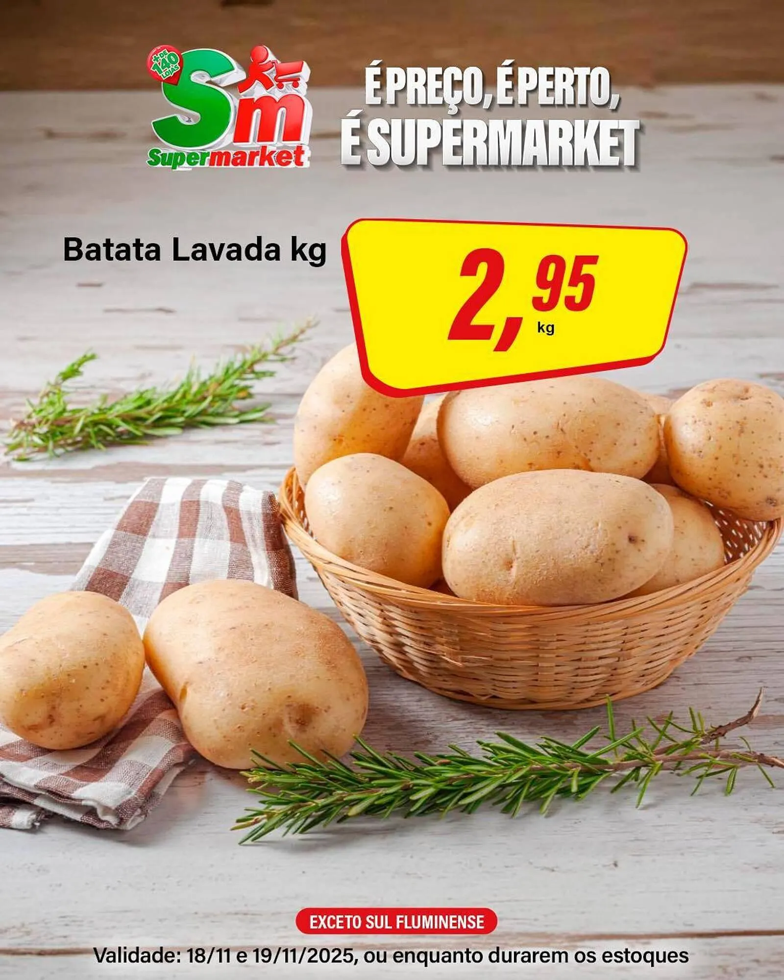 Encarte de Encarte Rede Supermarket 18 de novembro até 19 de novembro 2025 - Pagina 1