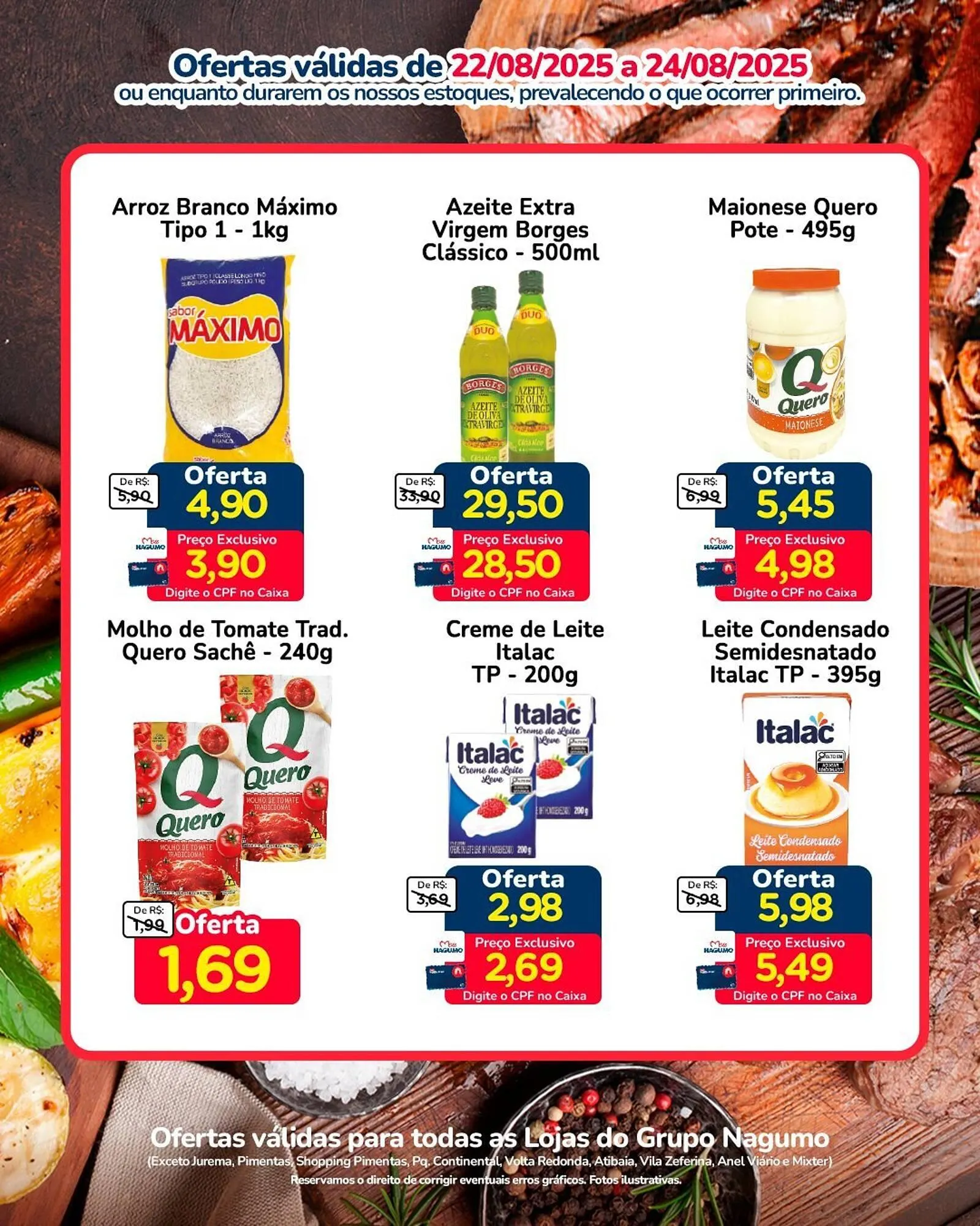 Encarte de Catálogo Nagumo 23 de agosto até 24 de agosto 2025 - Pagina 2