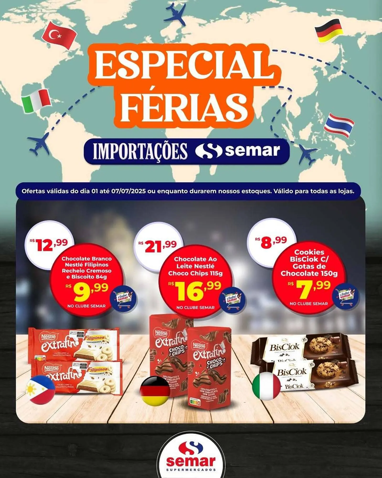 Encarte de Catálogo Semar Supermercado 1 de julho até 7 de julho 2025 - Pagina 2