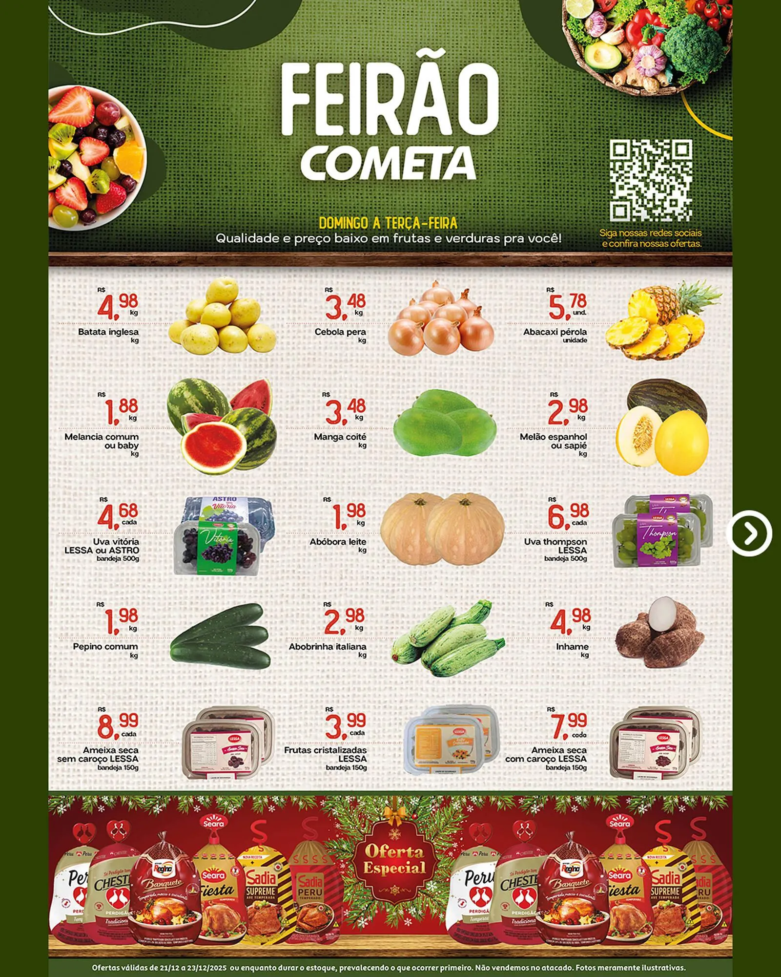 Encarte de Encarte Cometa Supermercados 21 de dezembro até 23 de dezembro 2025 - Pagina 2