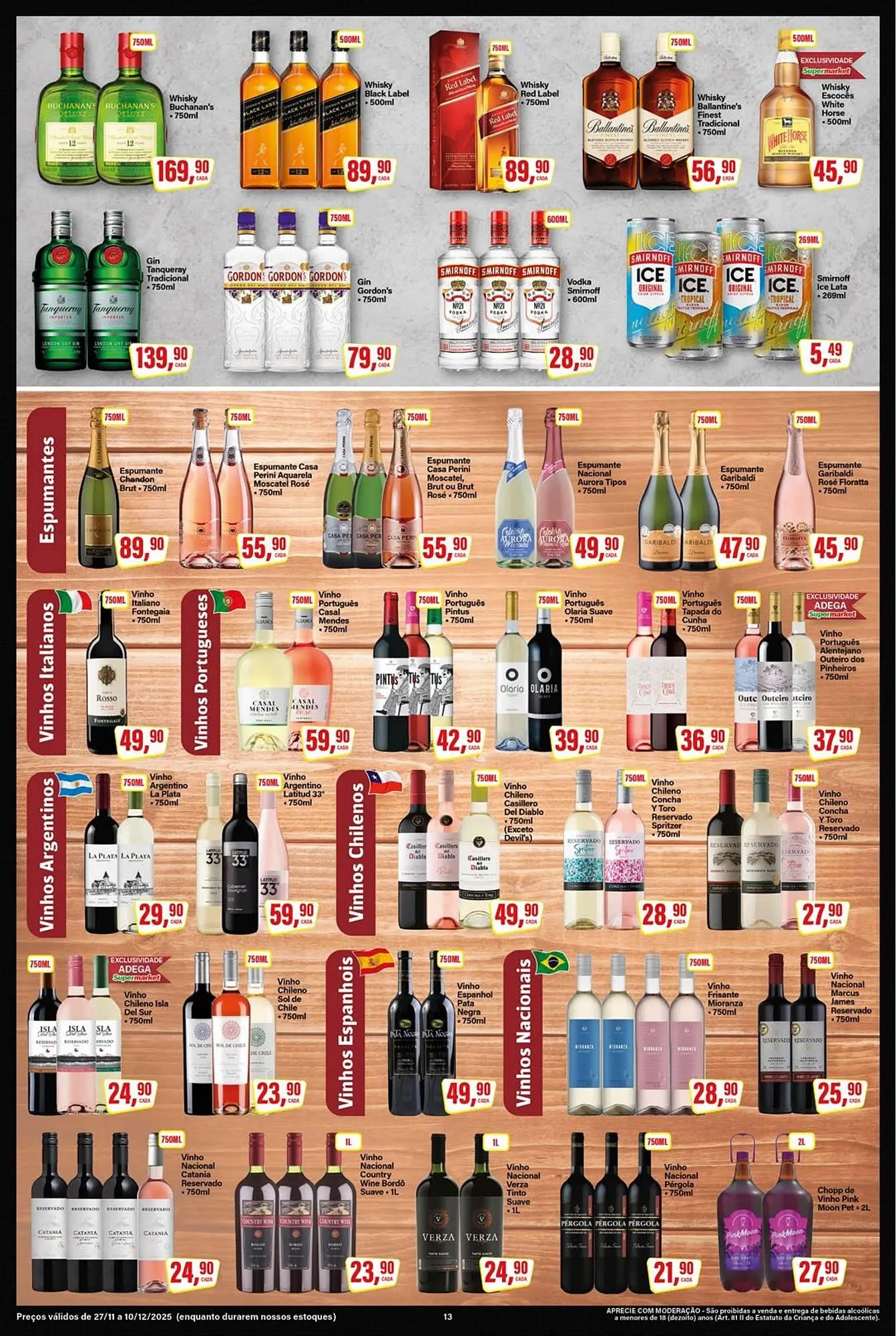 Encarte de Encarte Rede Supermarket 28 de novembro até 10 de dezembro 2025 - Pagina 13