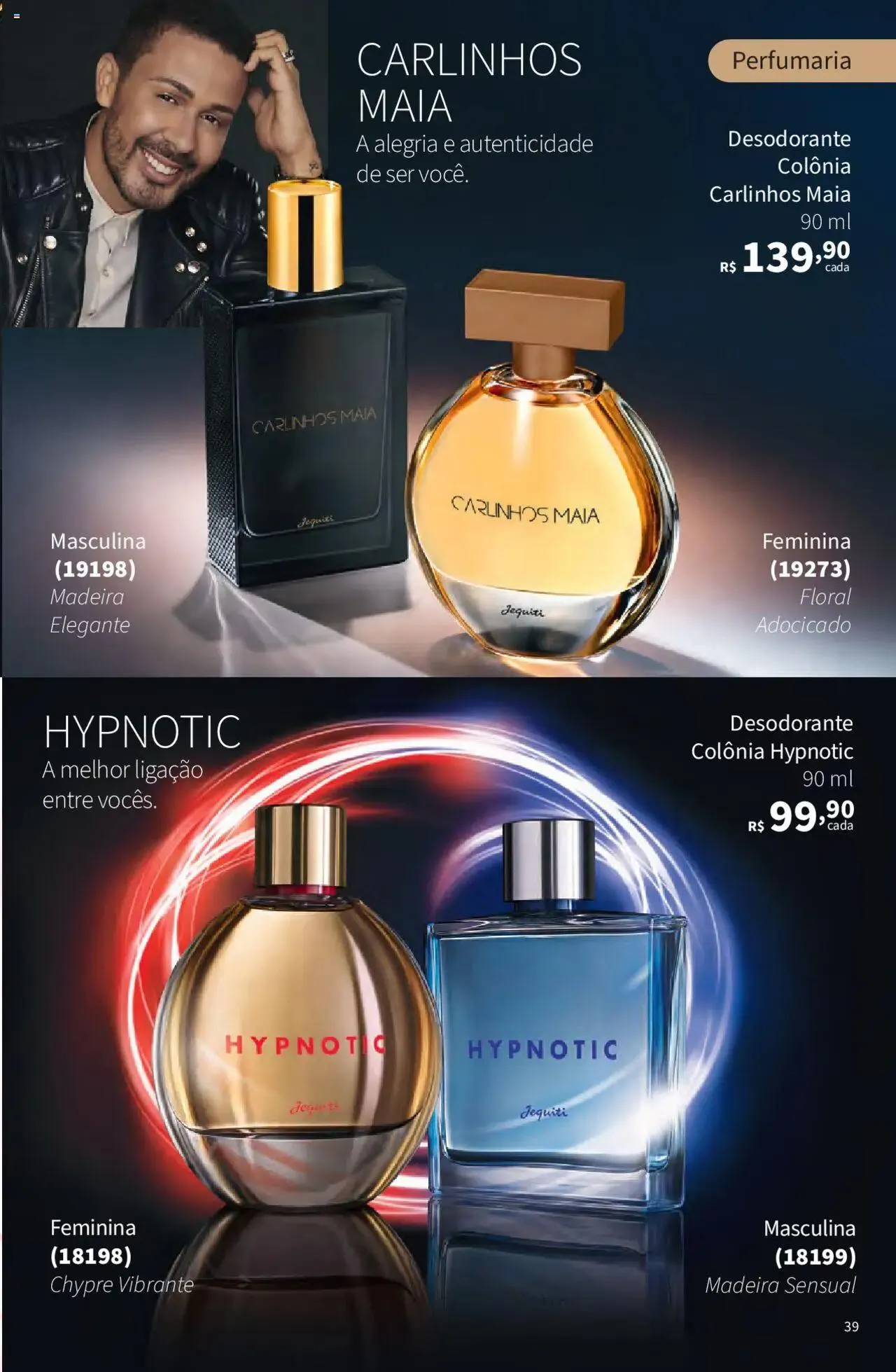 Encarte de Jequiti - Revista 06/2025 21 de abril até 16 de maio 2025 - Pagina 39