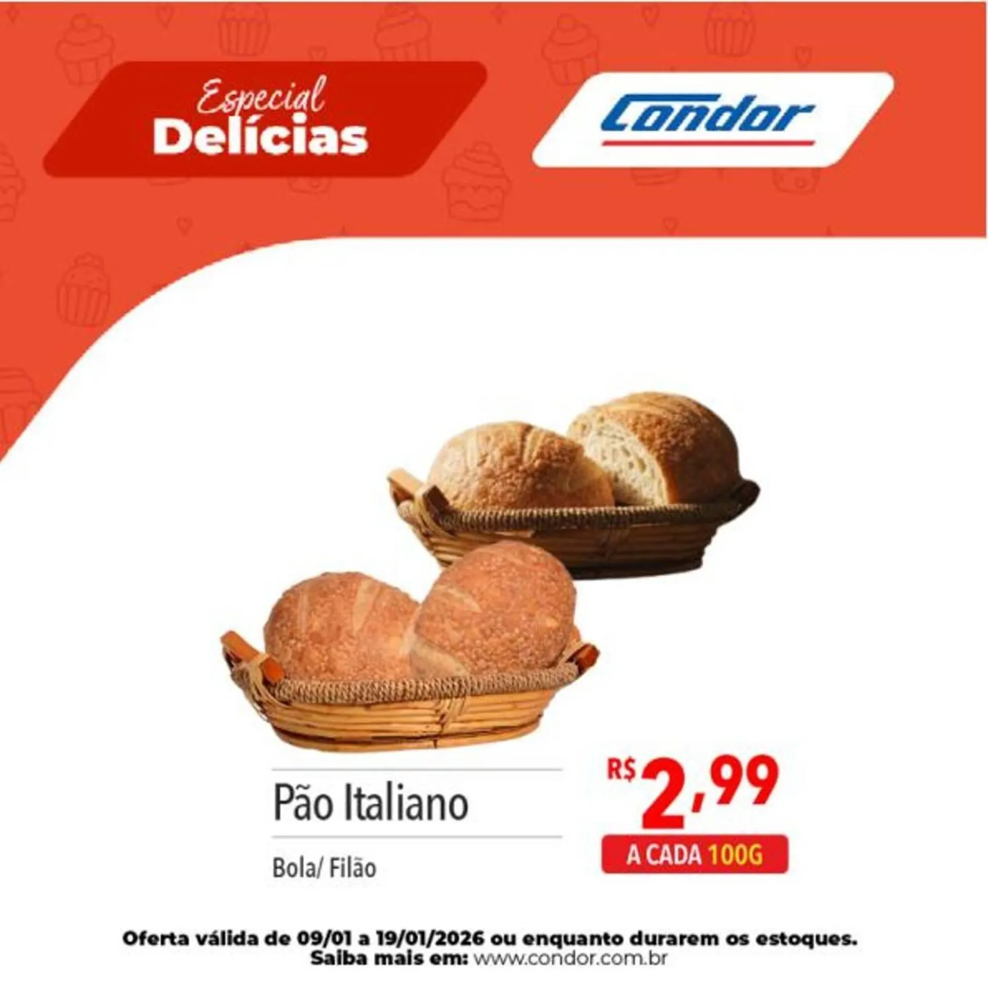 Encarte de Catálogo Supermercados Condor 9 de janeiro até 19 de janeiro 2026 - Pagina 4